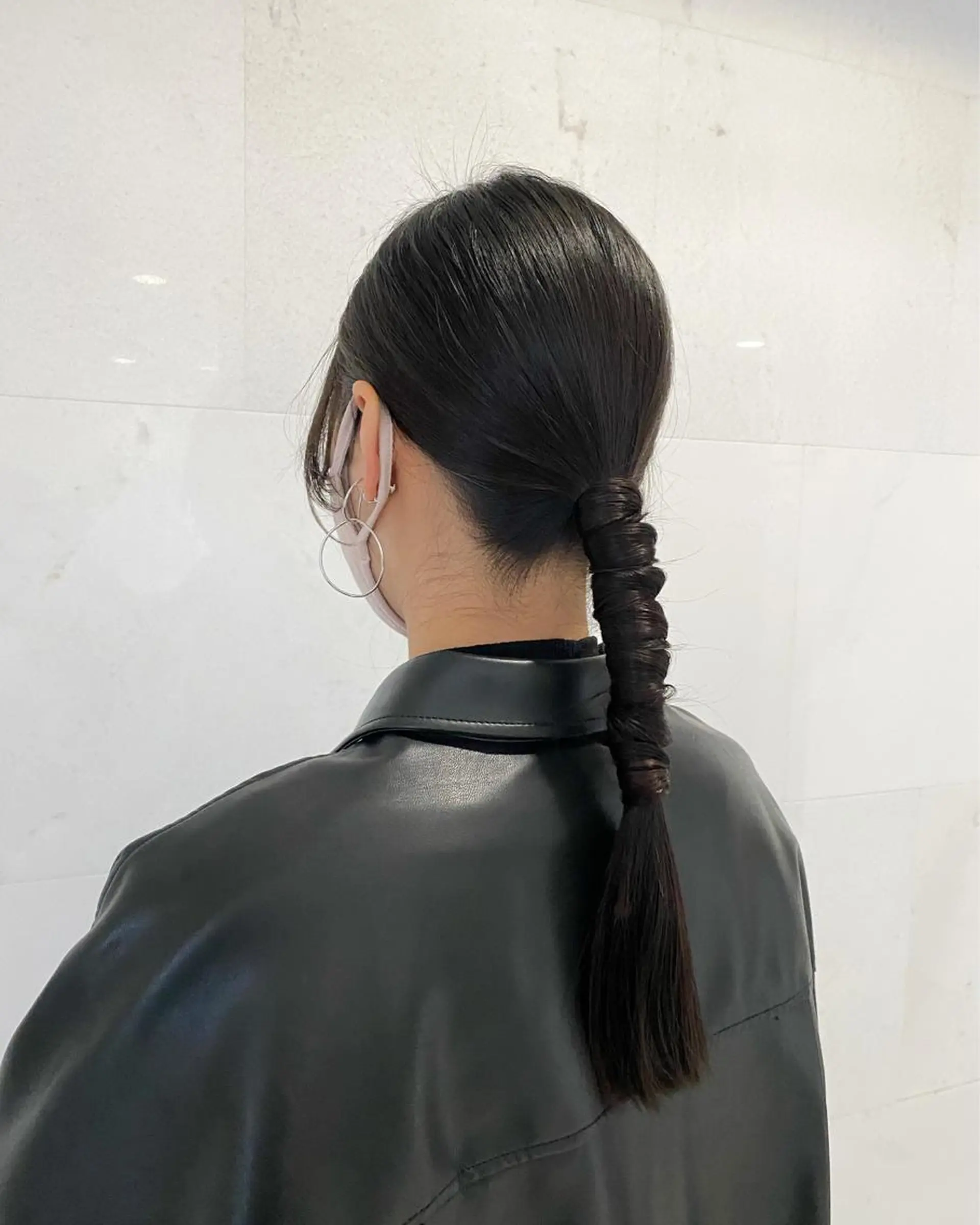 ヘアアレンジ 透明感モテ艶髪カラー Gallicaイリサのヘアスタイル