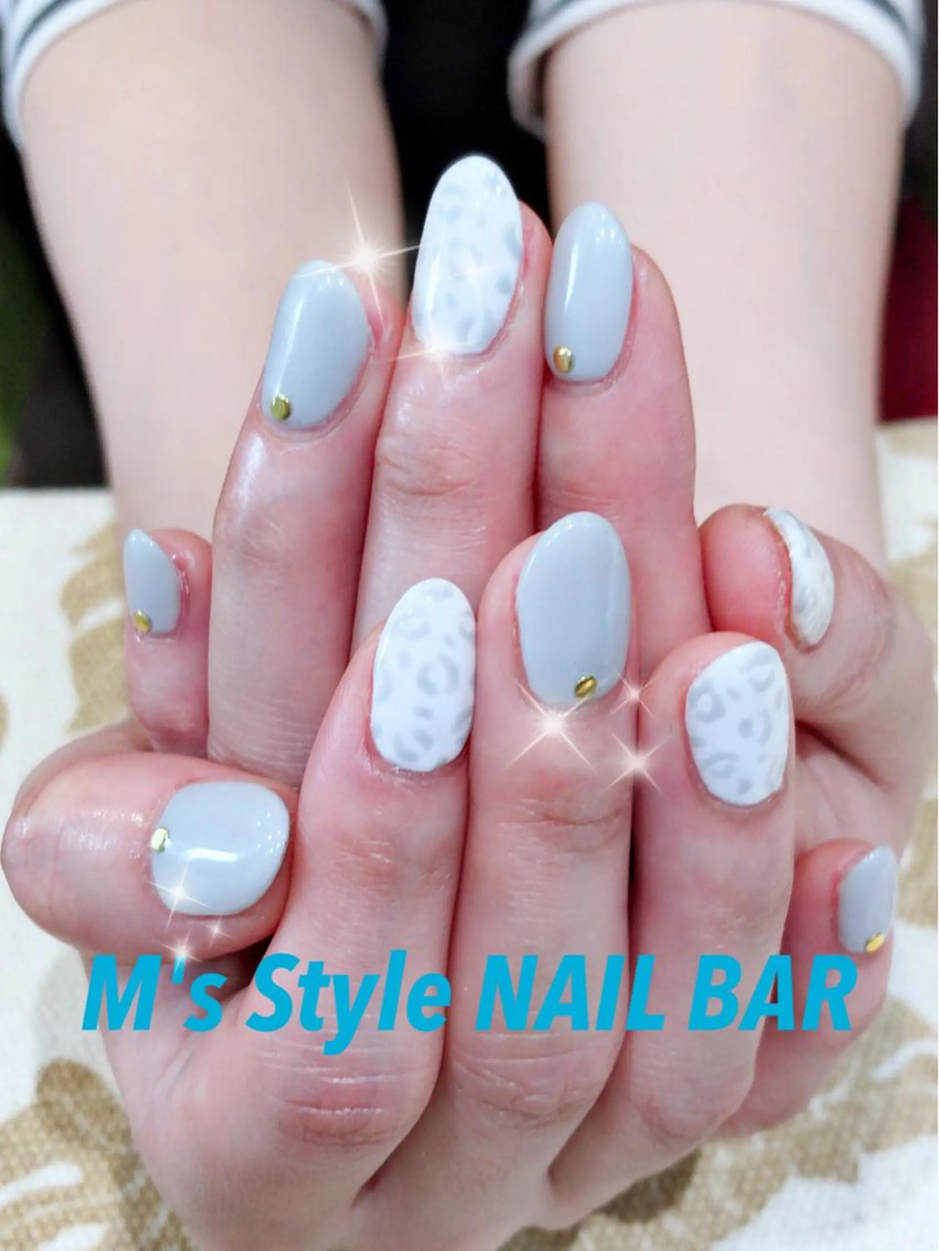 ネイル アニマル柄 ハンドネイル M's Style NAIL BARのネイルデザイン