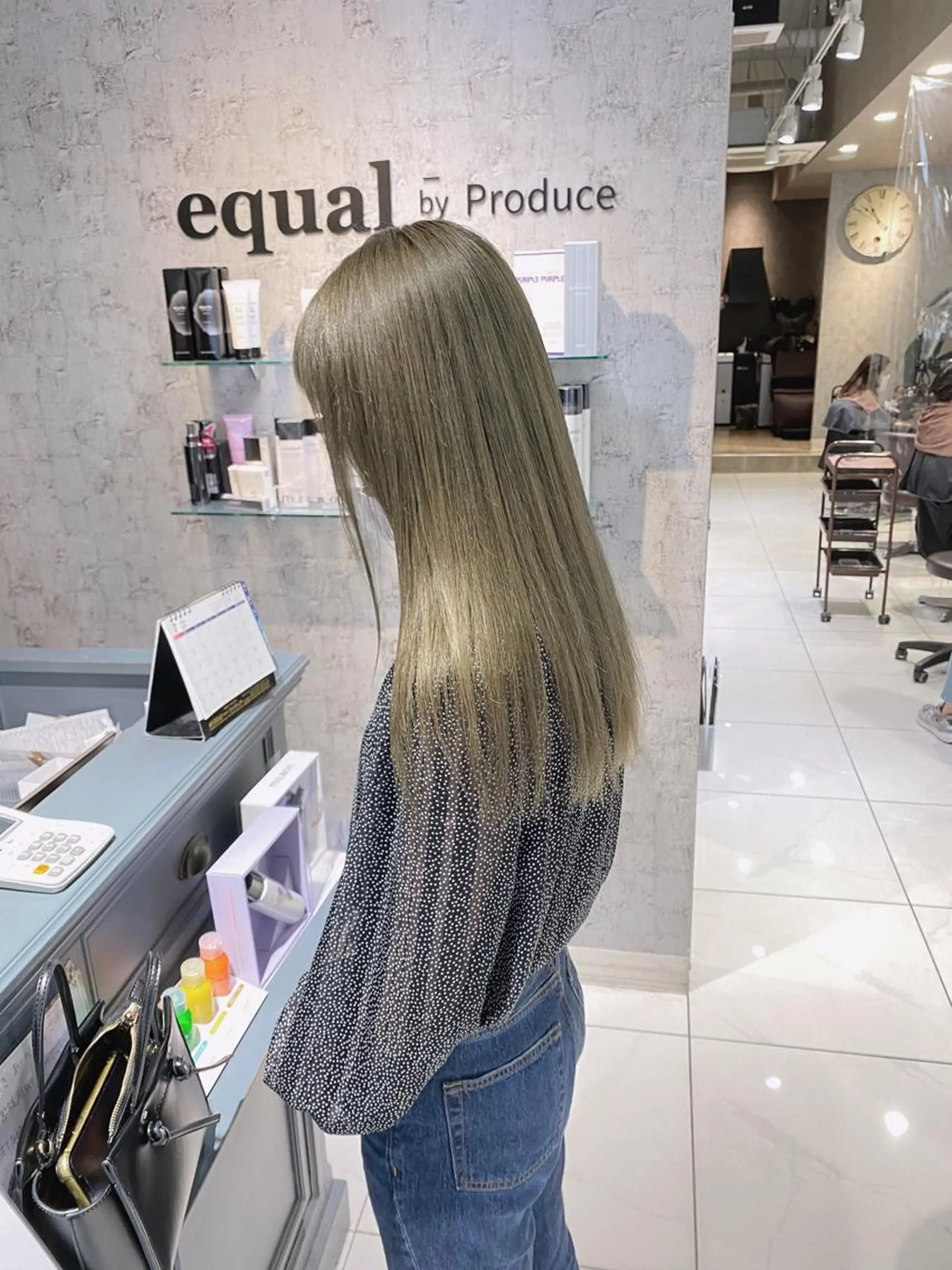 ロング カラー ✨髪質改善専門店✨ QOLU✨のヘアスタイル