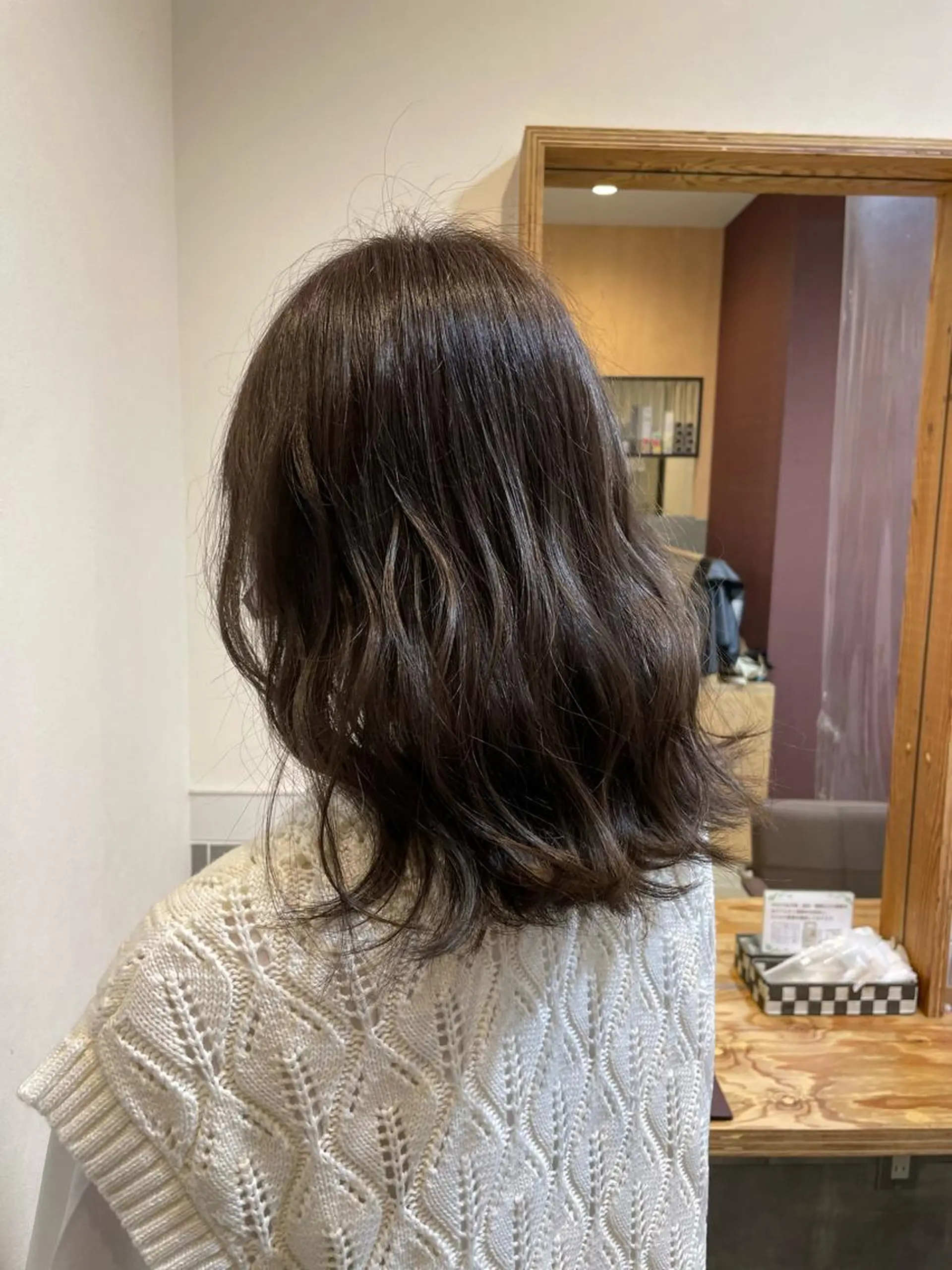 ミディアム カラー 透明感カラー 髪質改善/レイヤー /ボブ/中村莞太朗のヘアスタイル