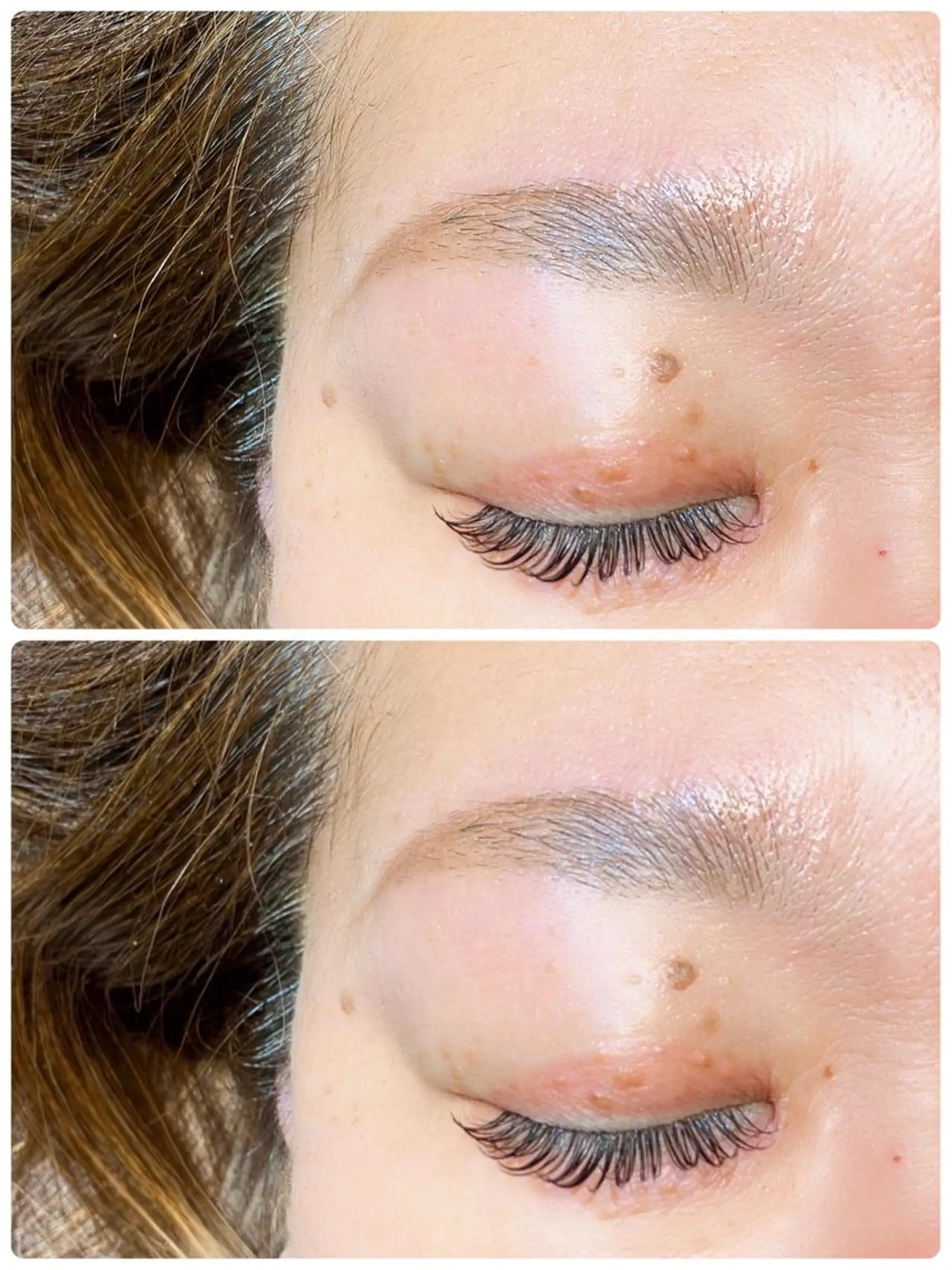 アイブロウ ハリウッドブロウリフト リリバイシエル 長谷川のマツエク・マツパデザイン