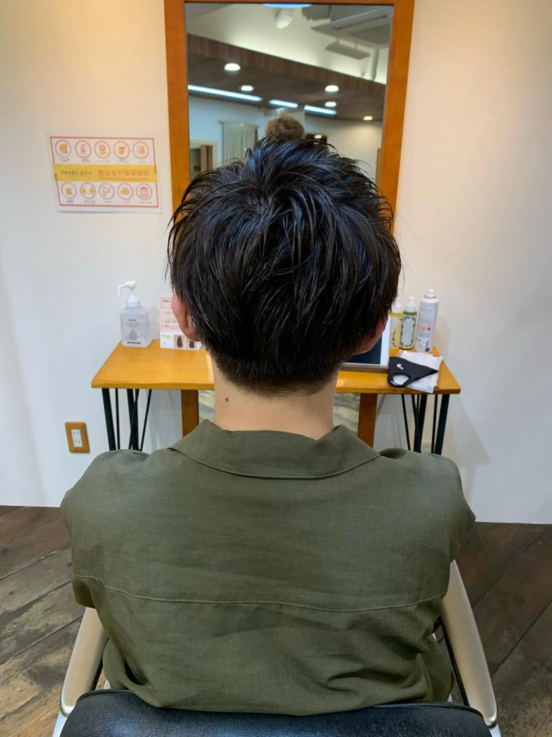 メンズ 刈り上げ 谷山清和 ゆうやのヘアスタイル