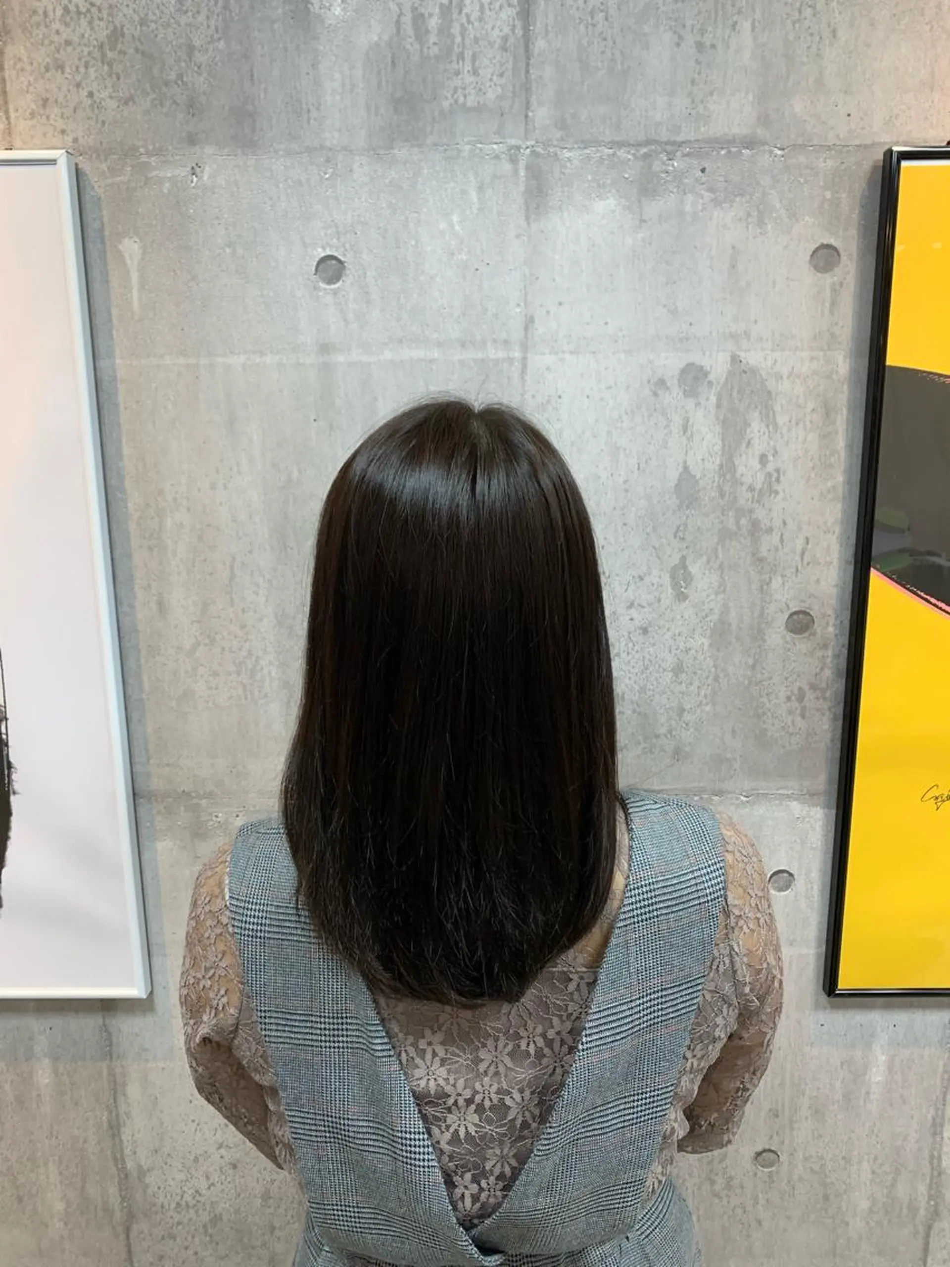 カラー 宮崎 千夏のヘアスタイル