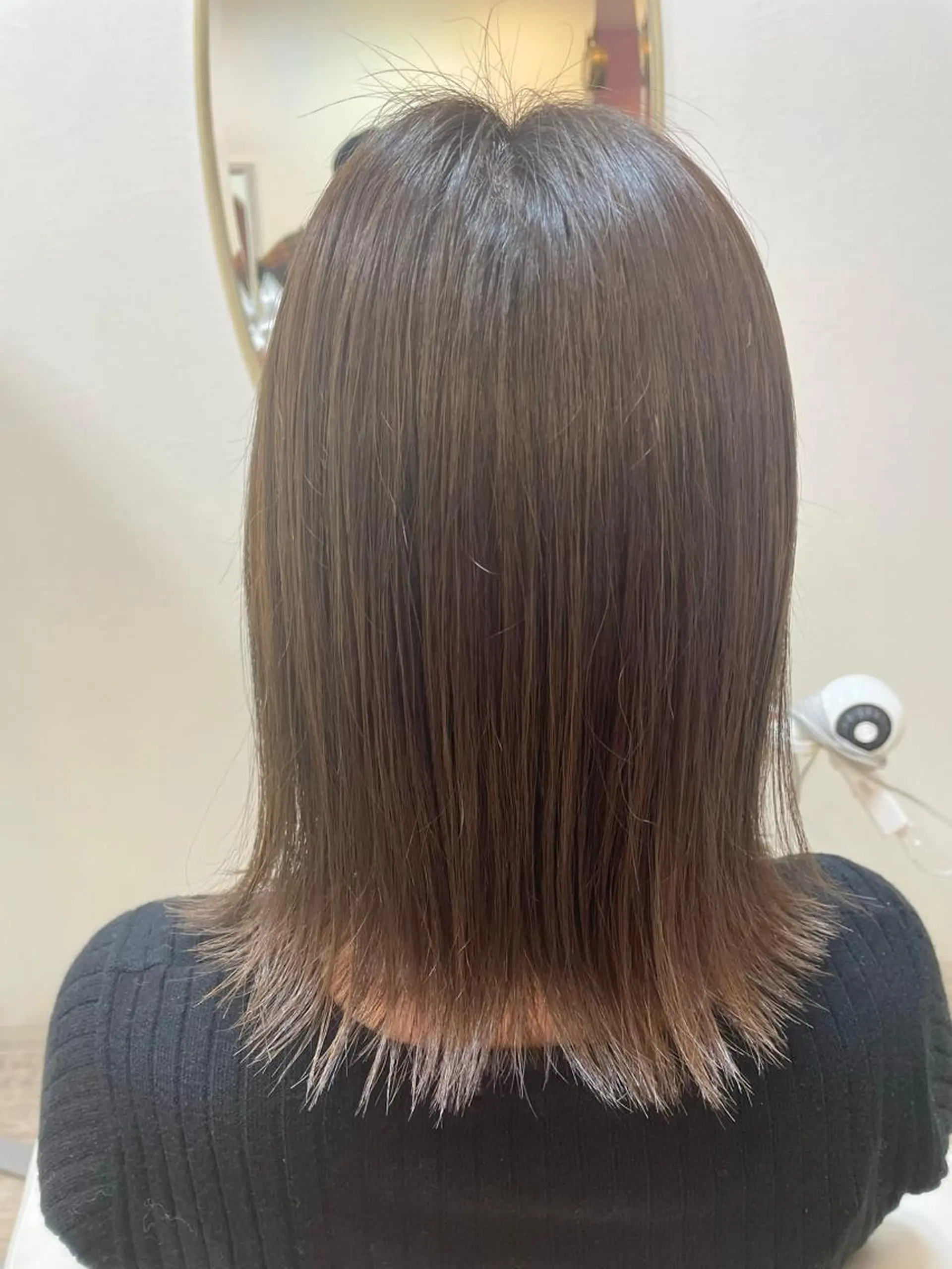 ミディアム カラー BOTABIUM nanamiのヘアスタイル