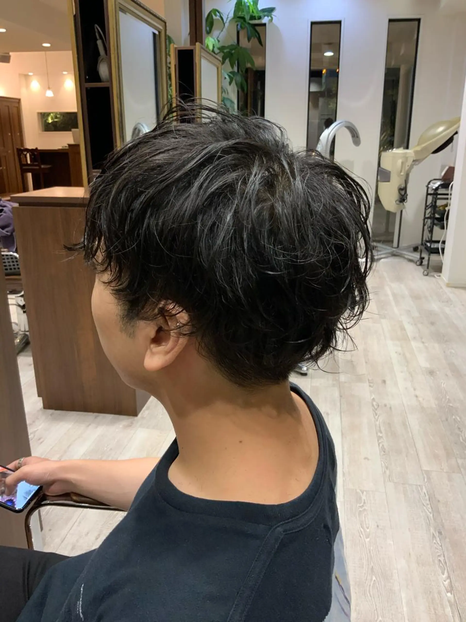 ショート パーマ 🌿ストレート🌿 髪質改善☘️シュウヤのヘアスタイル