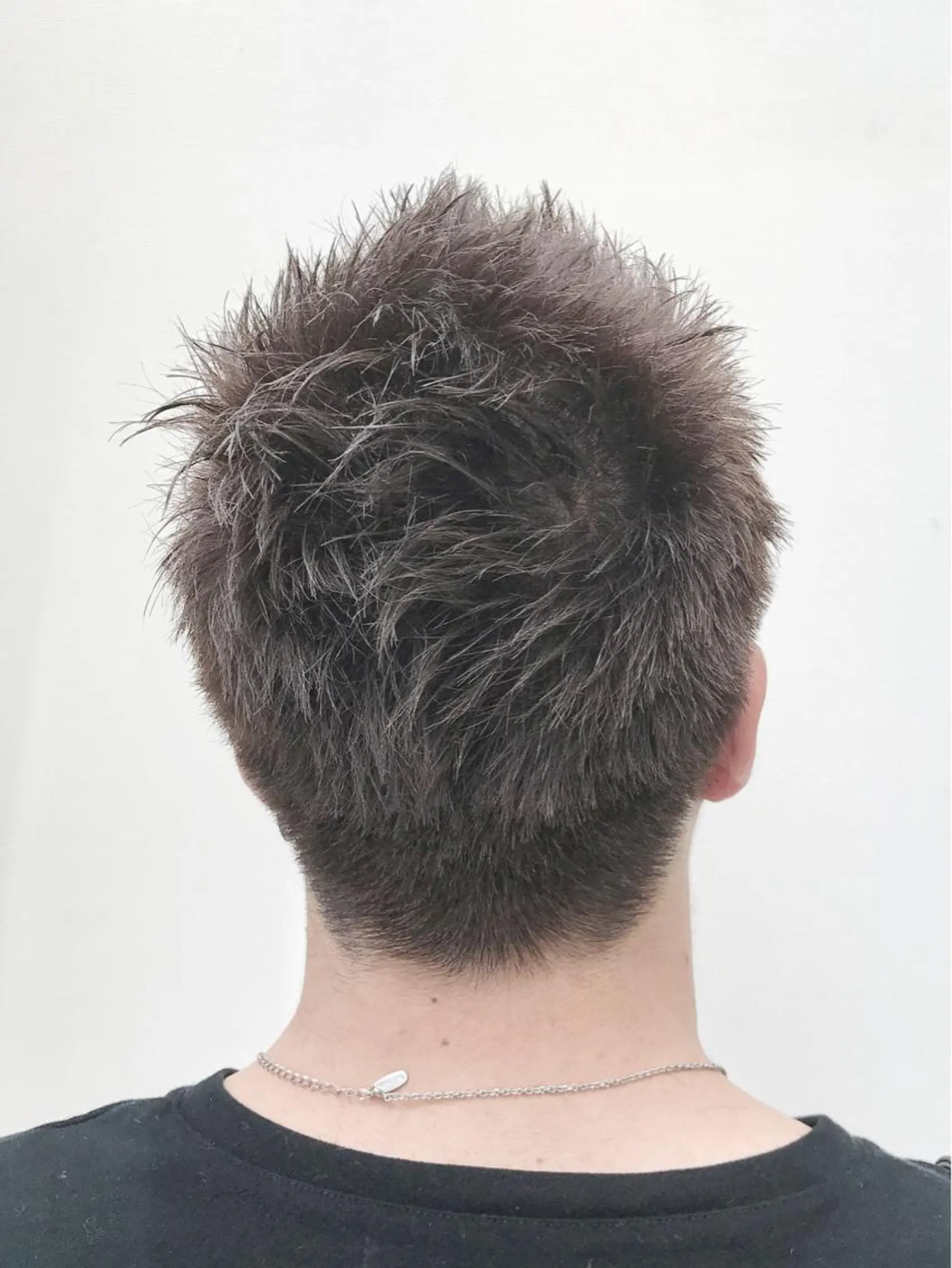 ショート カラー メンズ モヒカン ツーブロック カット ヘアカラー メンズカット/パーマ 深浦　庄晴のヘアスタイル