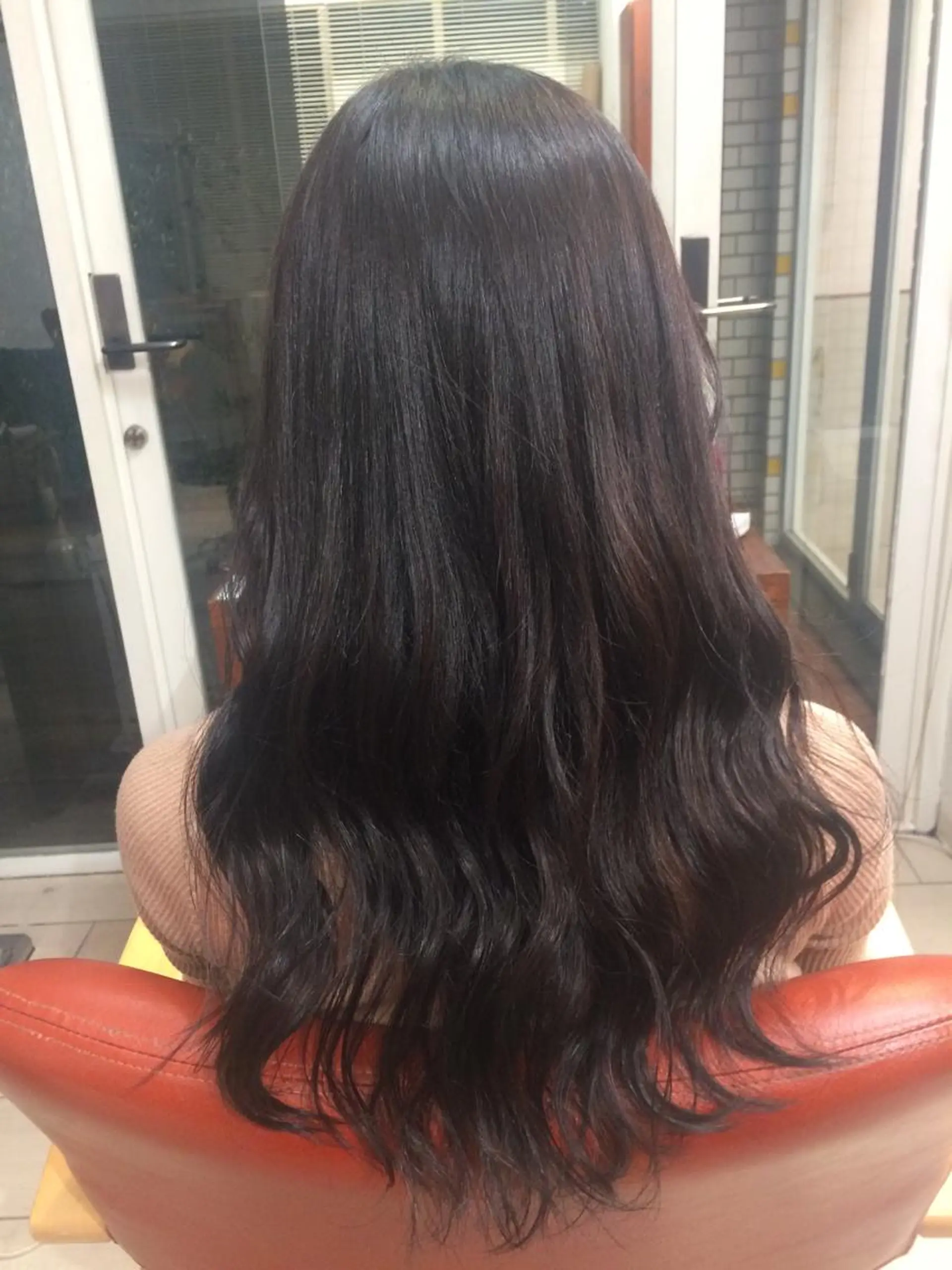 ロング カラー パーマ ヘアアレンジ メンズパーマの巨匠 鈴木純のヘアスタイル