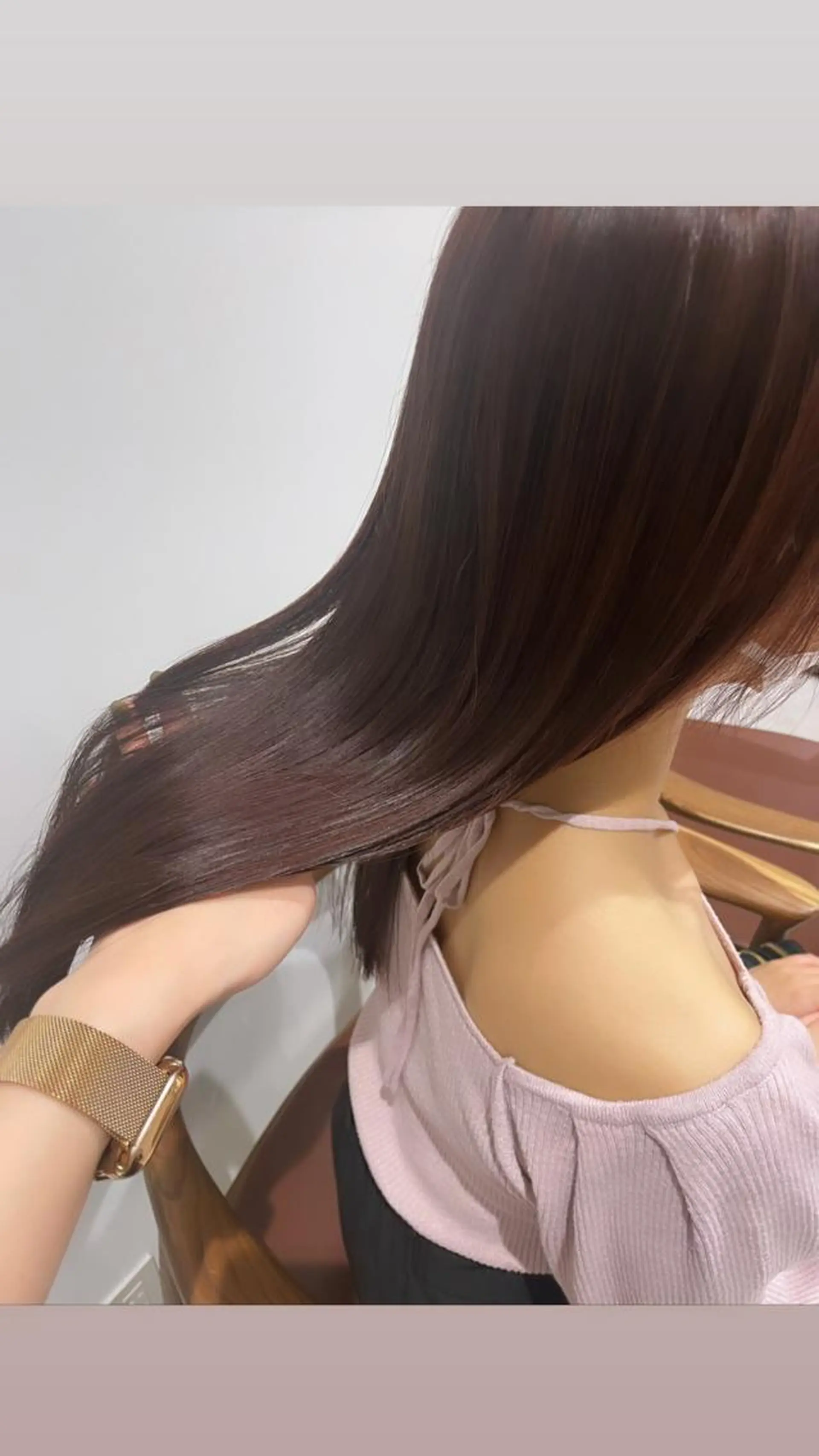 セミロング カット ヘアカラー トリートメント 東京の技術を 京都で✂︎🕊️💖のヘアスタイル