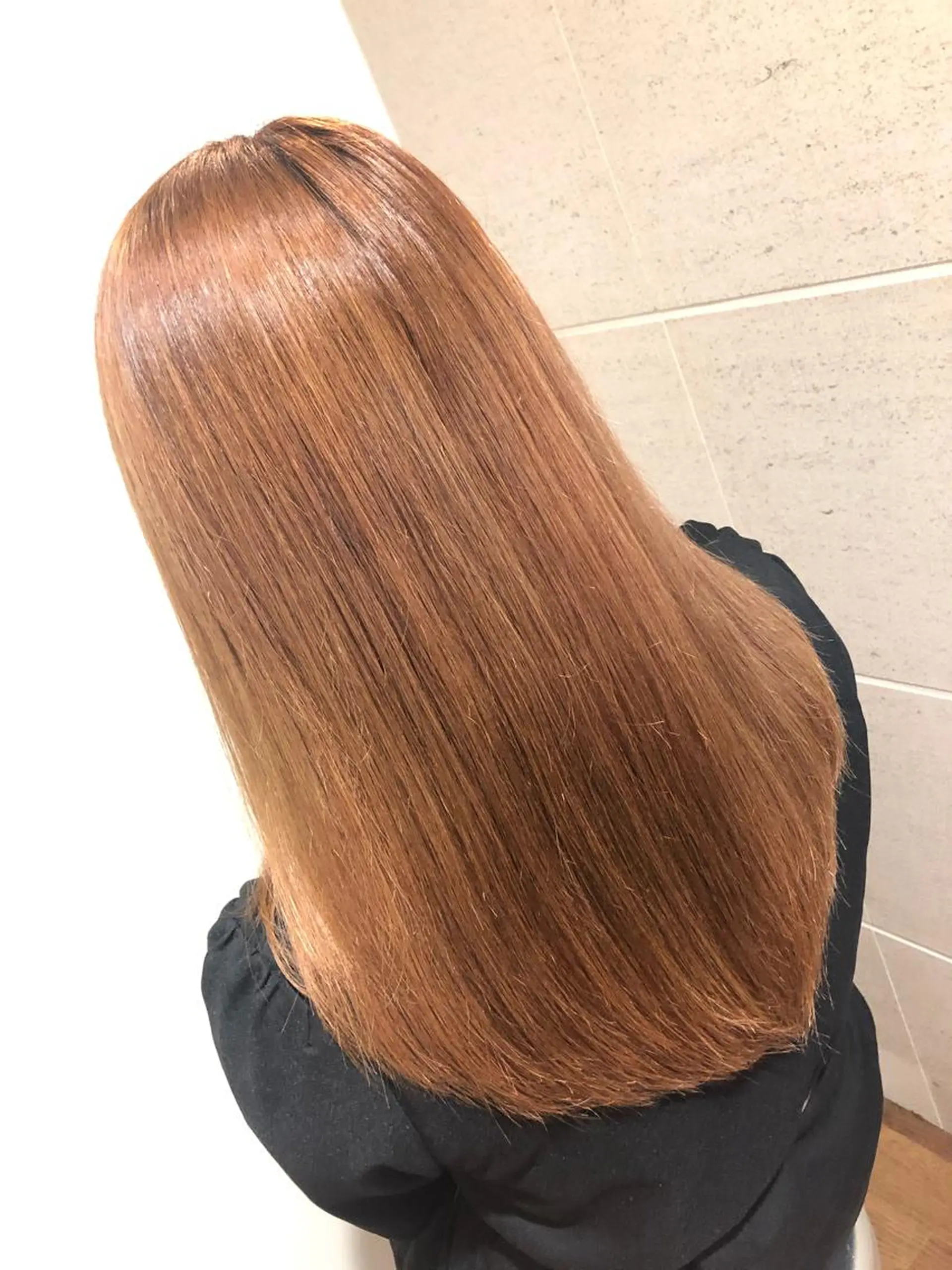 ロング カット ヘアカラー トリートメント 💓シールエクステ ルミエールのヘアスタイル