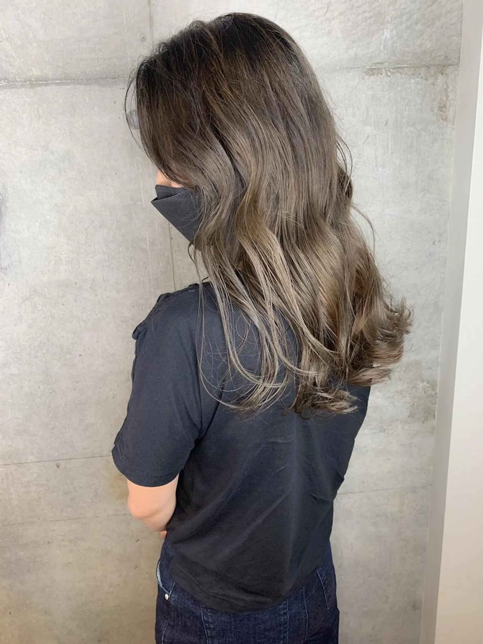 ロング カラー 💛ブリーチカラー /ブリーチ縮毛💛のヘアスタイル