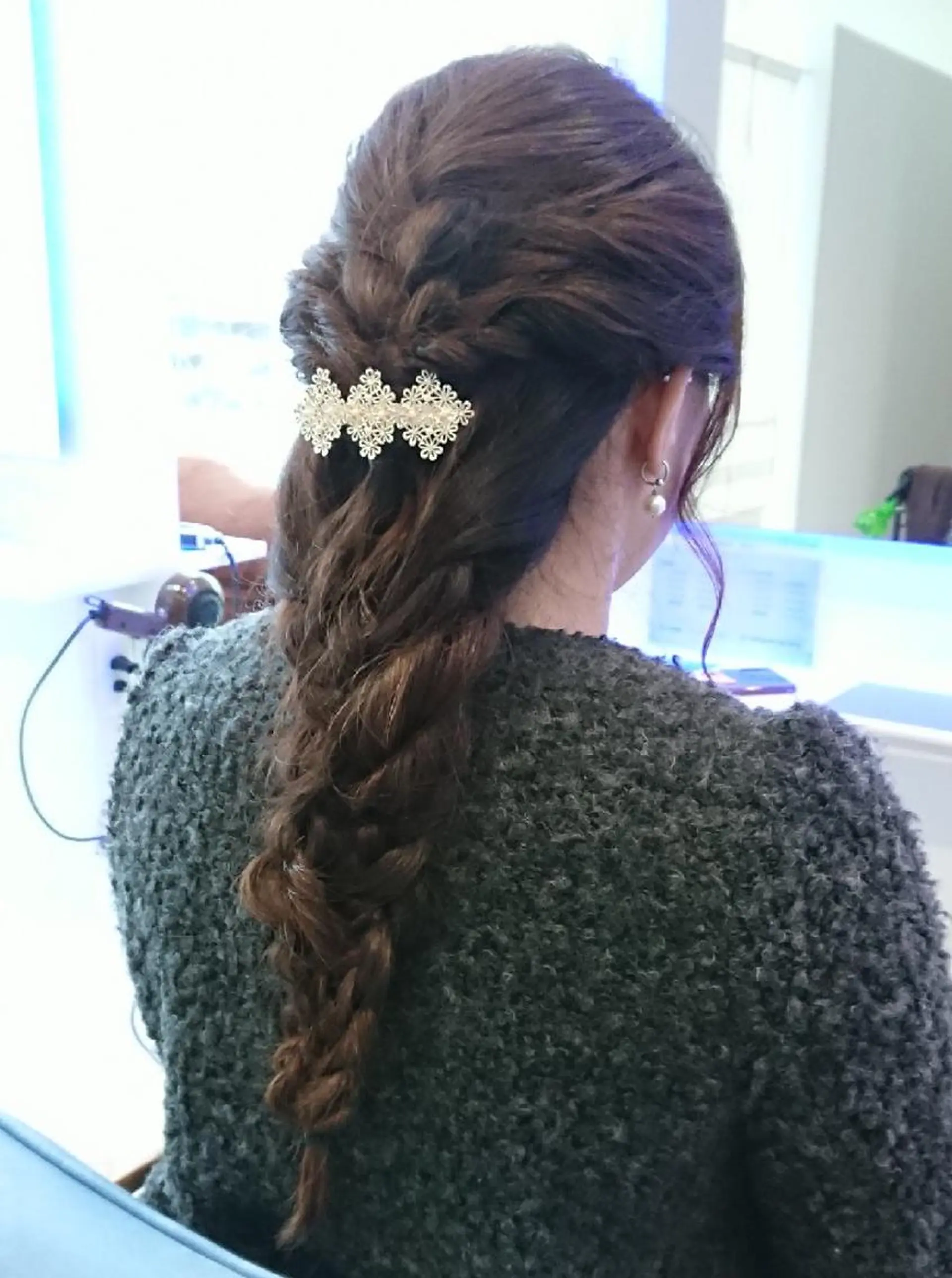 ロング カラー ヘアアレンジ 小林 伸行のヘアスタイル