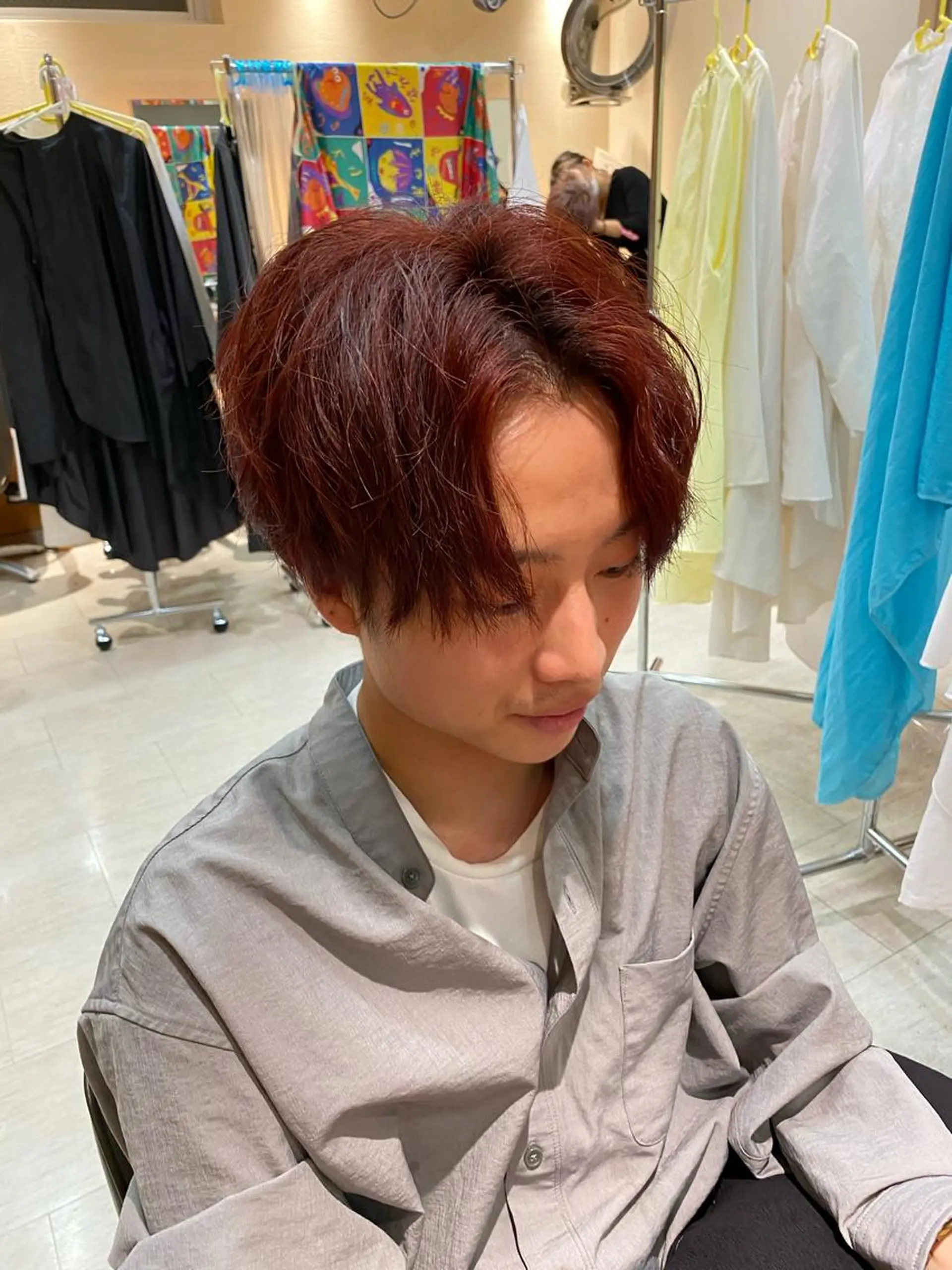 ショート カラー 🟢NEGi🟣 🫧髪質改善のヘアスタイル