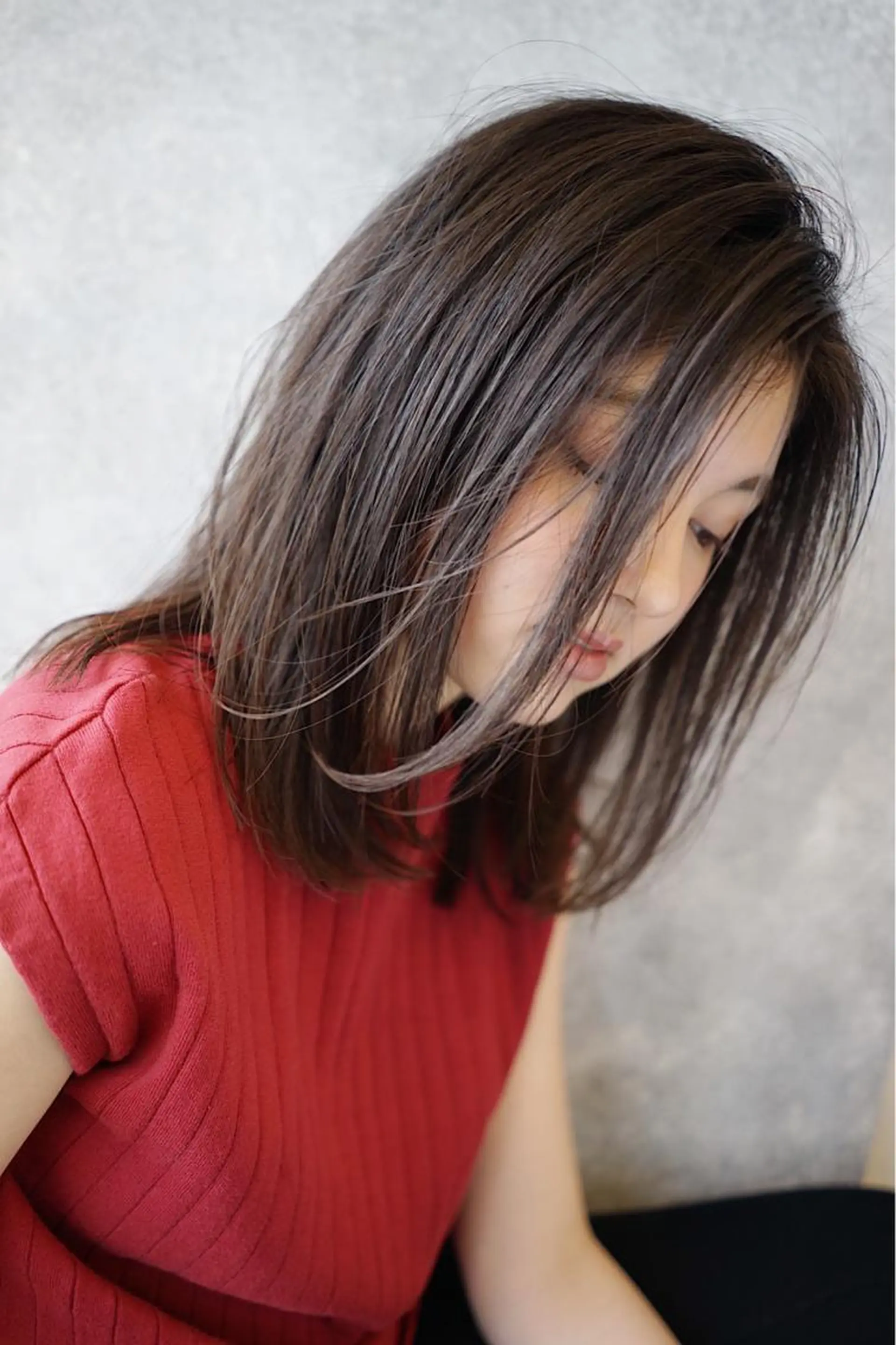 セミロング 山下夕月 ショート🫧ボブのヘアスタイル