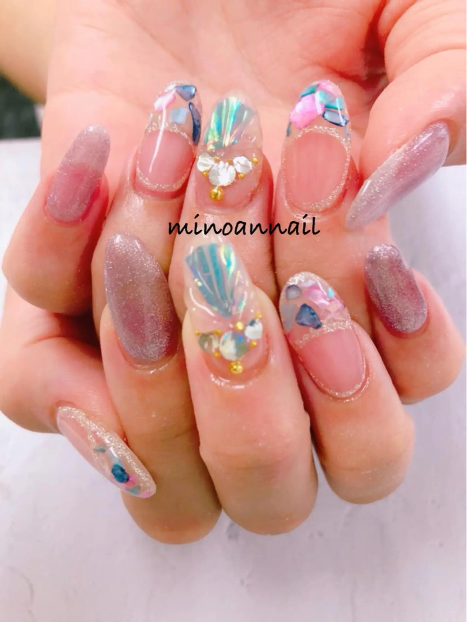 ネイル 美ノ庵ネイルサロン メトロポリタン前店のネイルデザイン