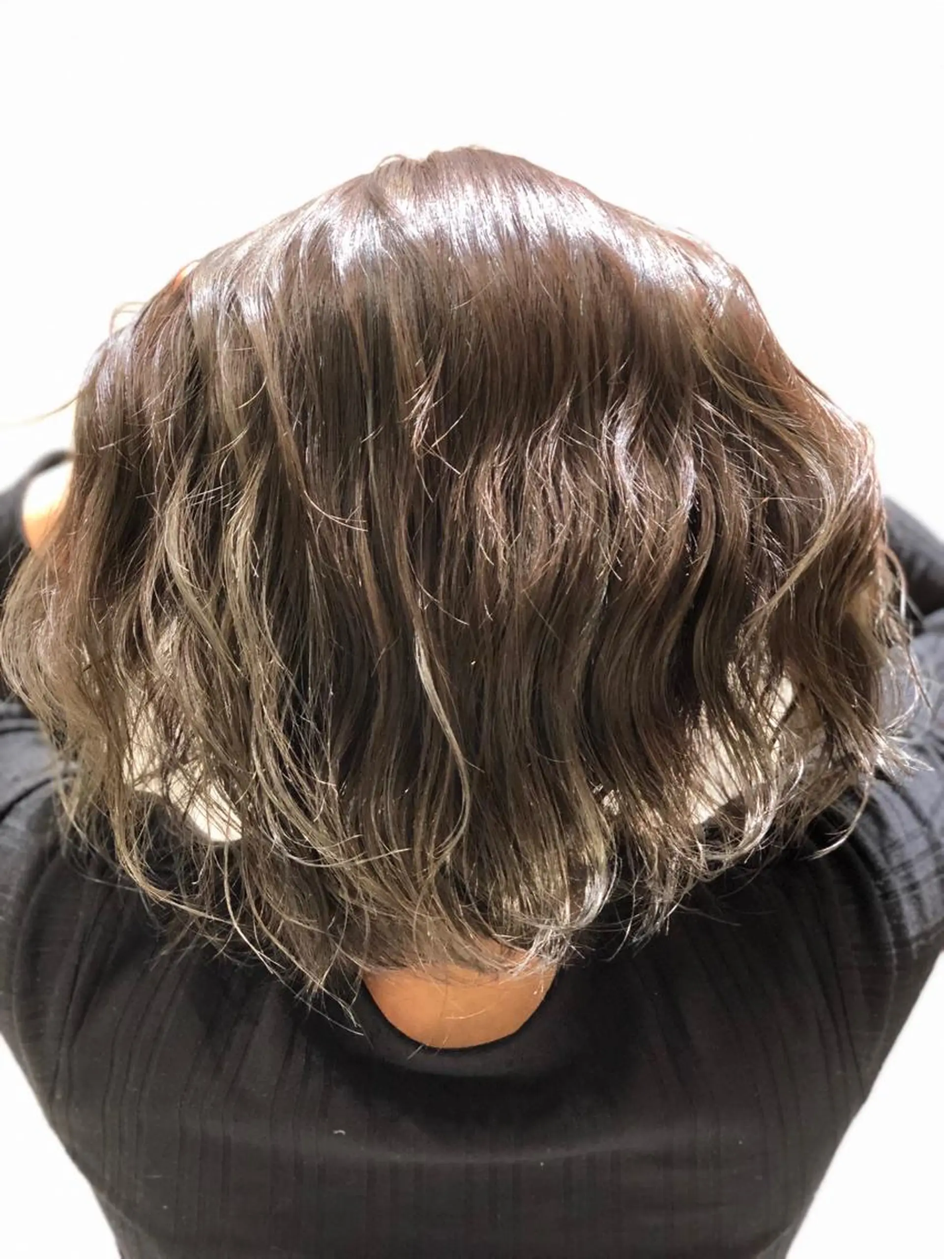 ミディアム カラー ハイライトカラー ハイライト アンドウ ユウ/ レイヤーカット/韓国のヘアスタイル