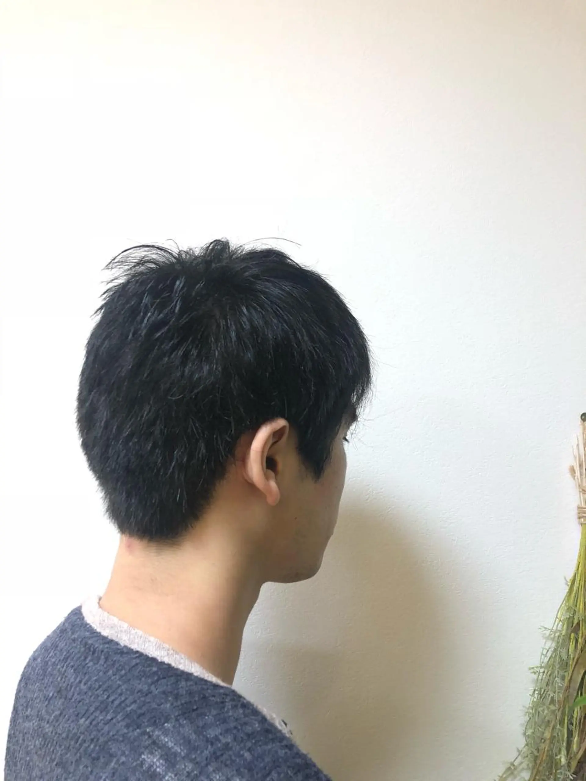 ショート メンズ うる艶レイヤーカット hinakoのヘアスタイル