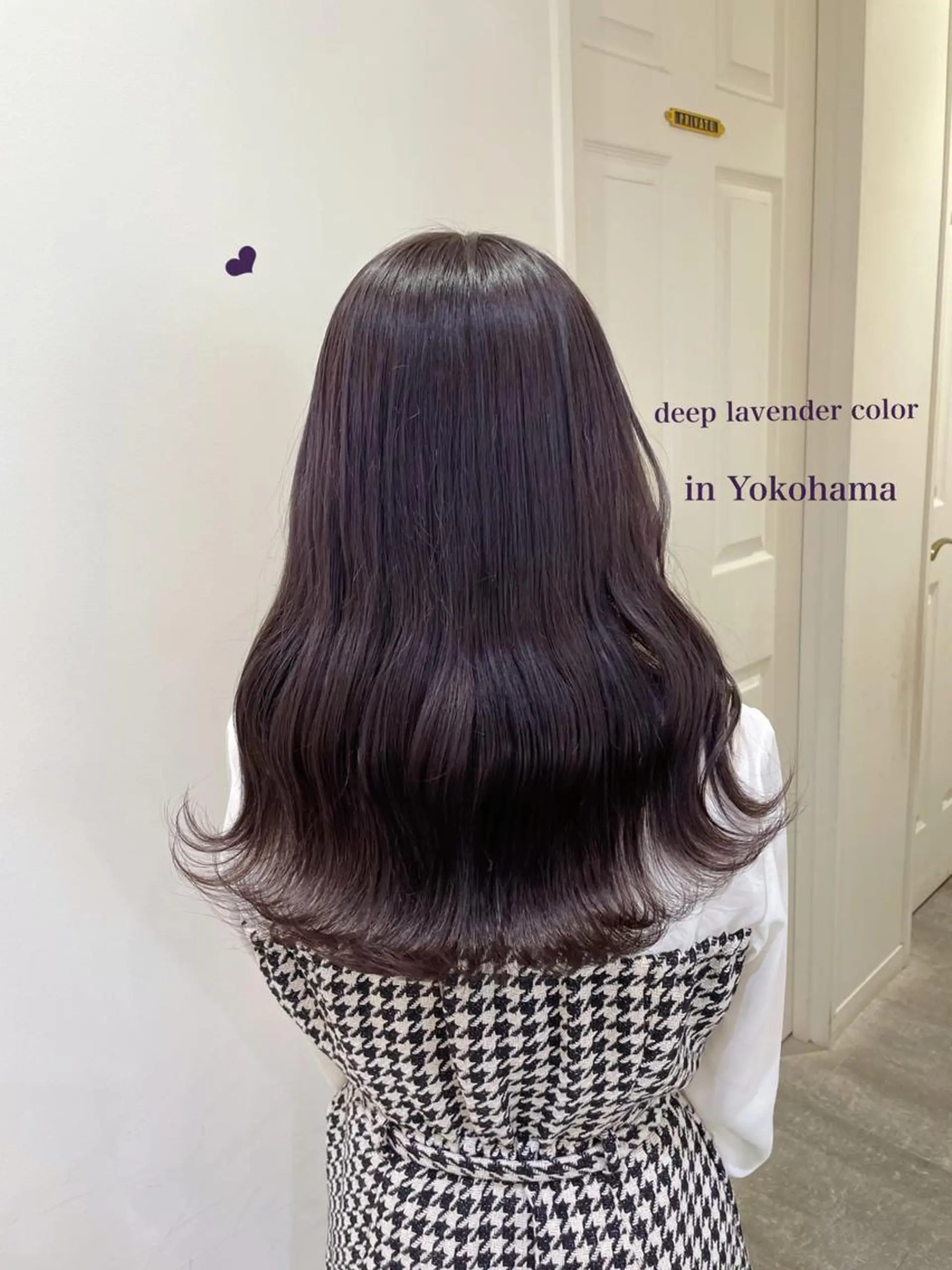 セミロング カラー ブリーチ ラベンダーカラー ラベンダーグレー ピンクカラー エクステ/ハイトーン 🐏☁️miminaのヘアスタイル