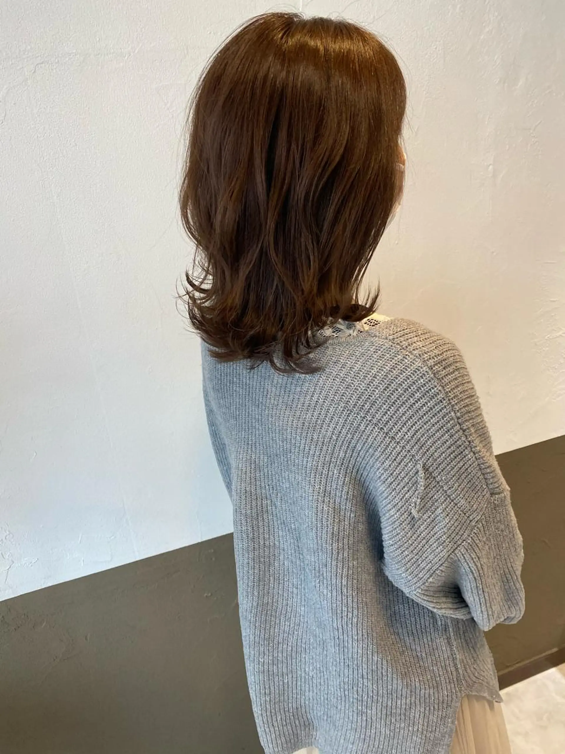 ミディアム カラー 坂井田 浩樹のヘアスタイル