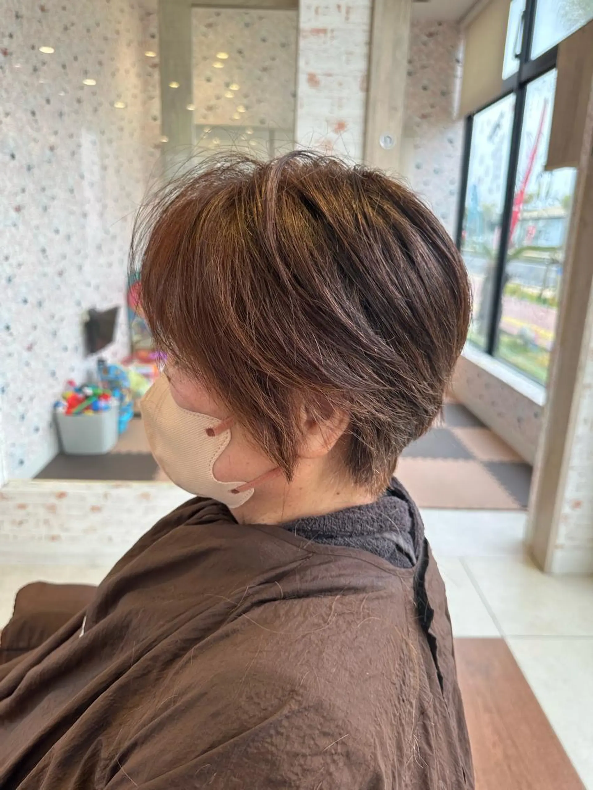 ショート カット 見川 ヒカルのヘアスタイル