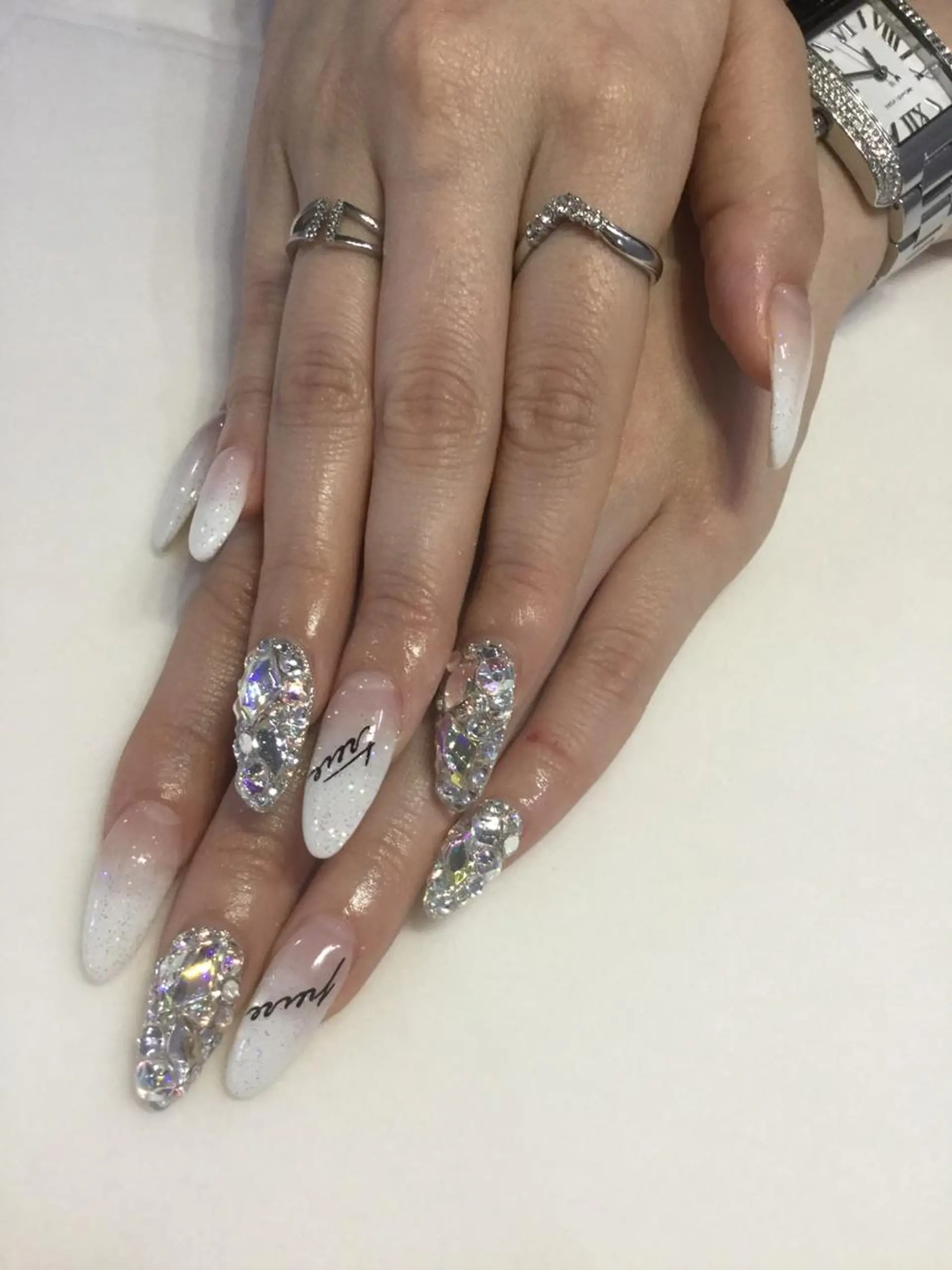 ネイル 💎🐰 saki. m 🐰💎のネイルデザイン