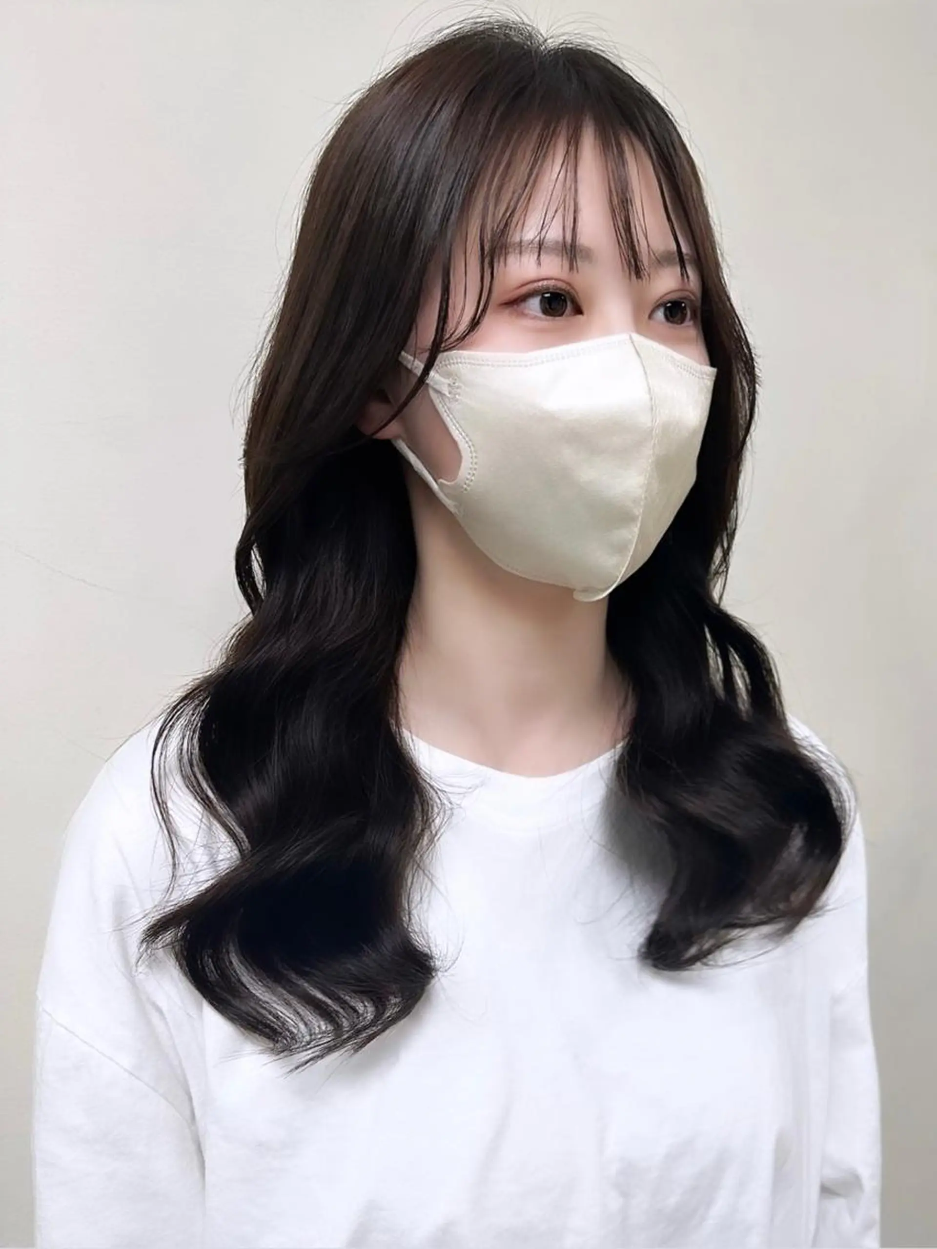 ロング カラー パーマ ベージュカラー ブリーチ ショコラベージュ 透明感カラー グレージュ カット ヘアカラー パーマ ニシダヒカリ🌙 髪質改善×似合わせのヘアスタイル