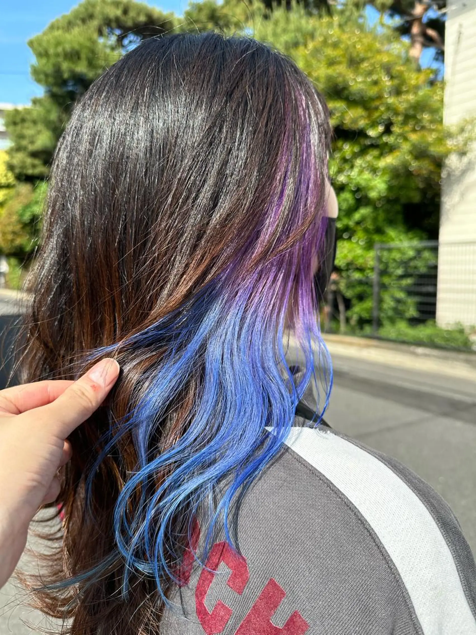 ミディアム カラー 🪼高評価🪼 💎柴崎の藤咲💎のヘアスタイル