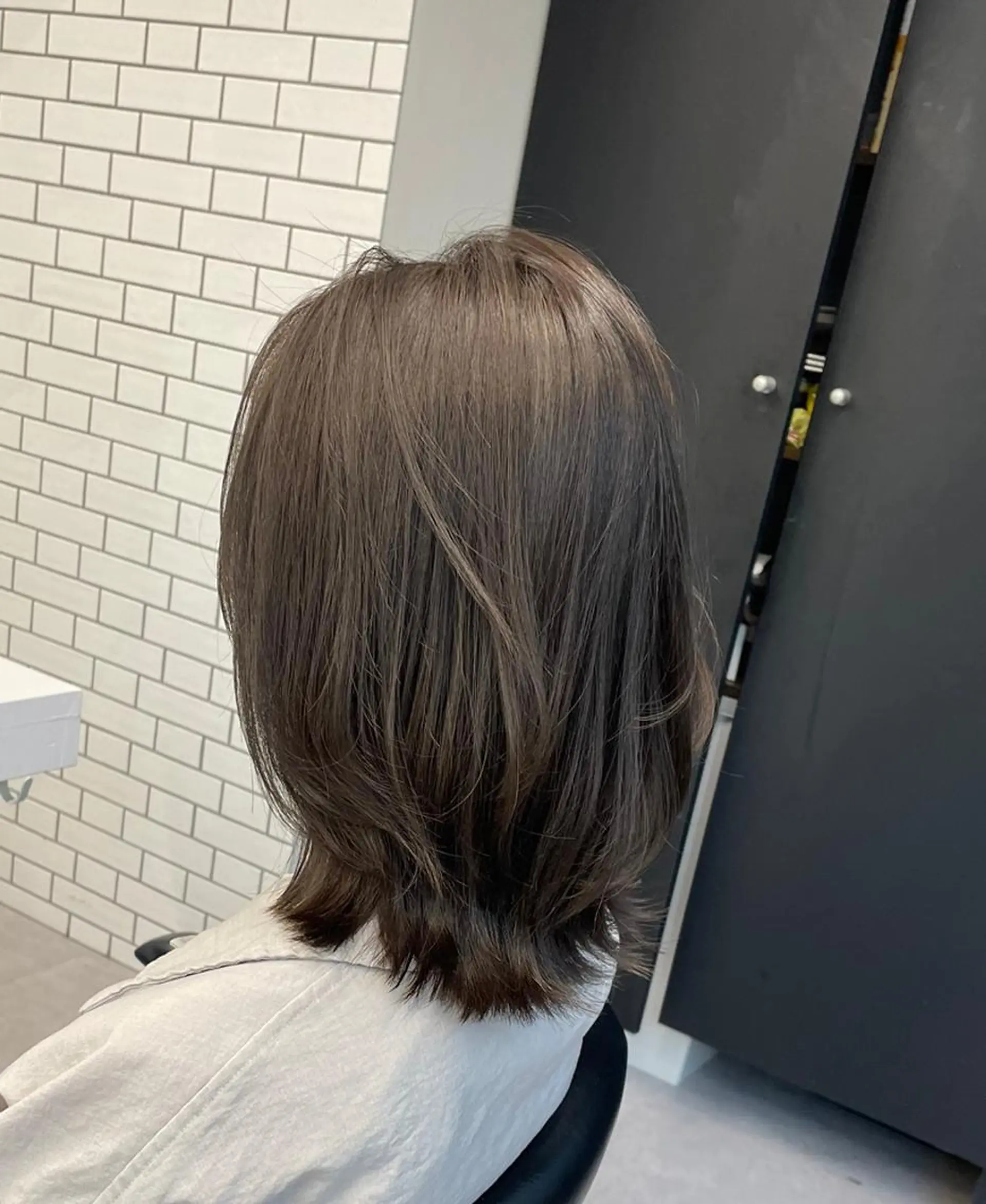 ミディアム 透け感カラー✂️ yuuのヘアスタイル