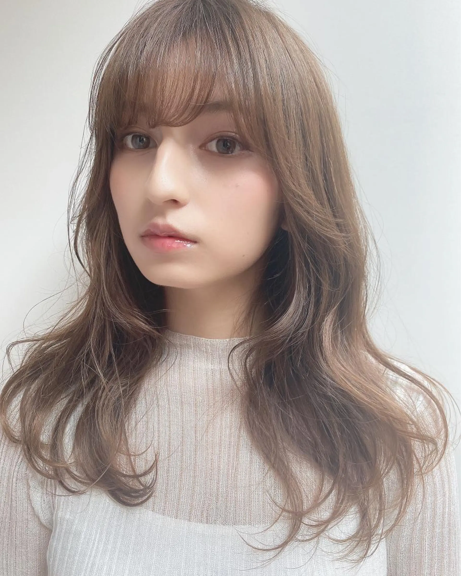ロング カット トリートメント 💖レイヤー×美髪 💖momoのヘアスタイル