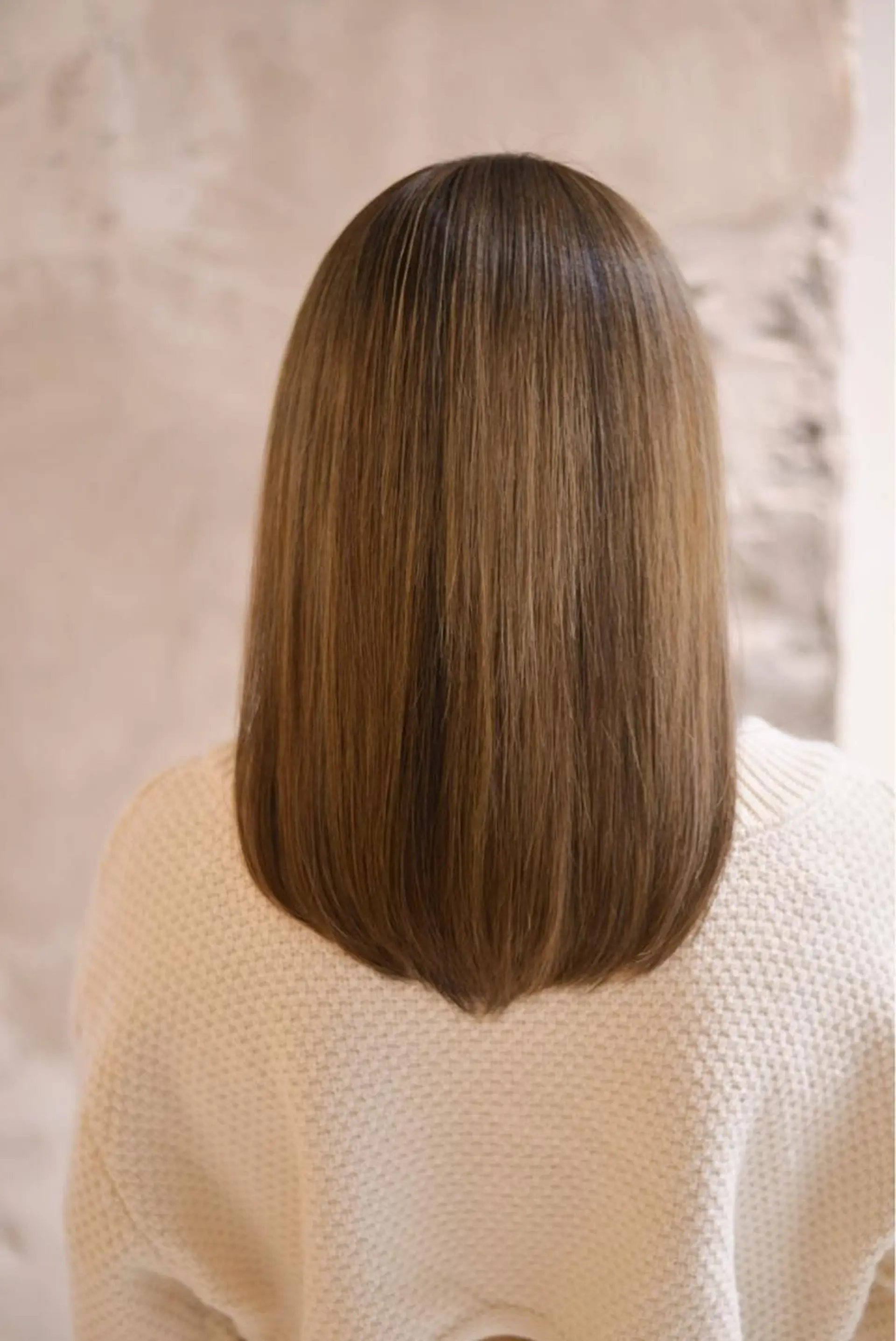 セミロング カット トリートメント 美容室 birdのヘアスタイル