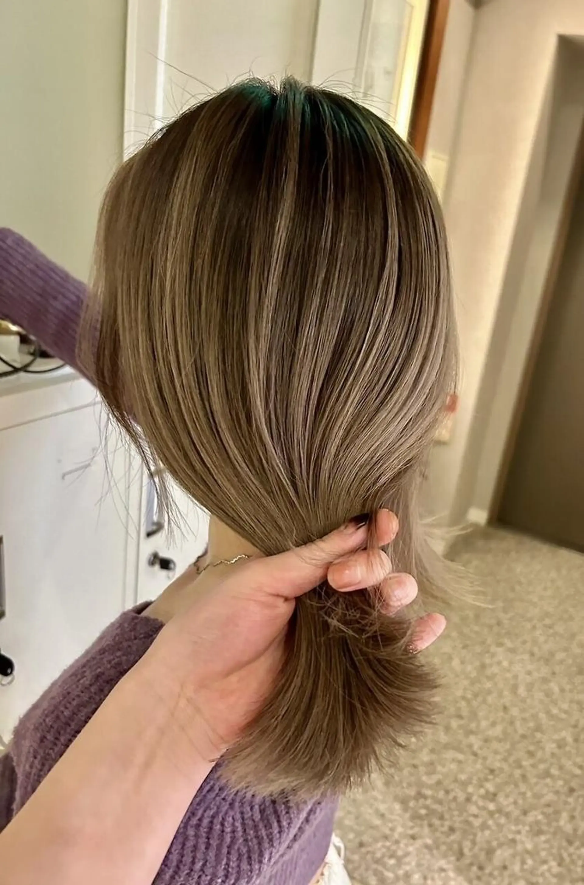 カラー ロング ヘアカラー トリートメント &.TIGRE SmartSalonのヘアスタイル