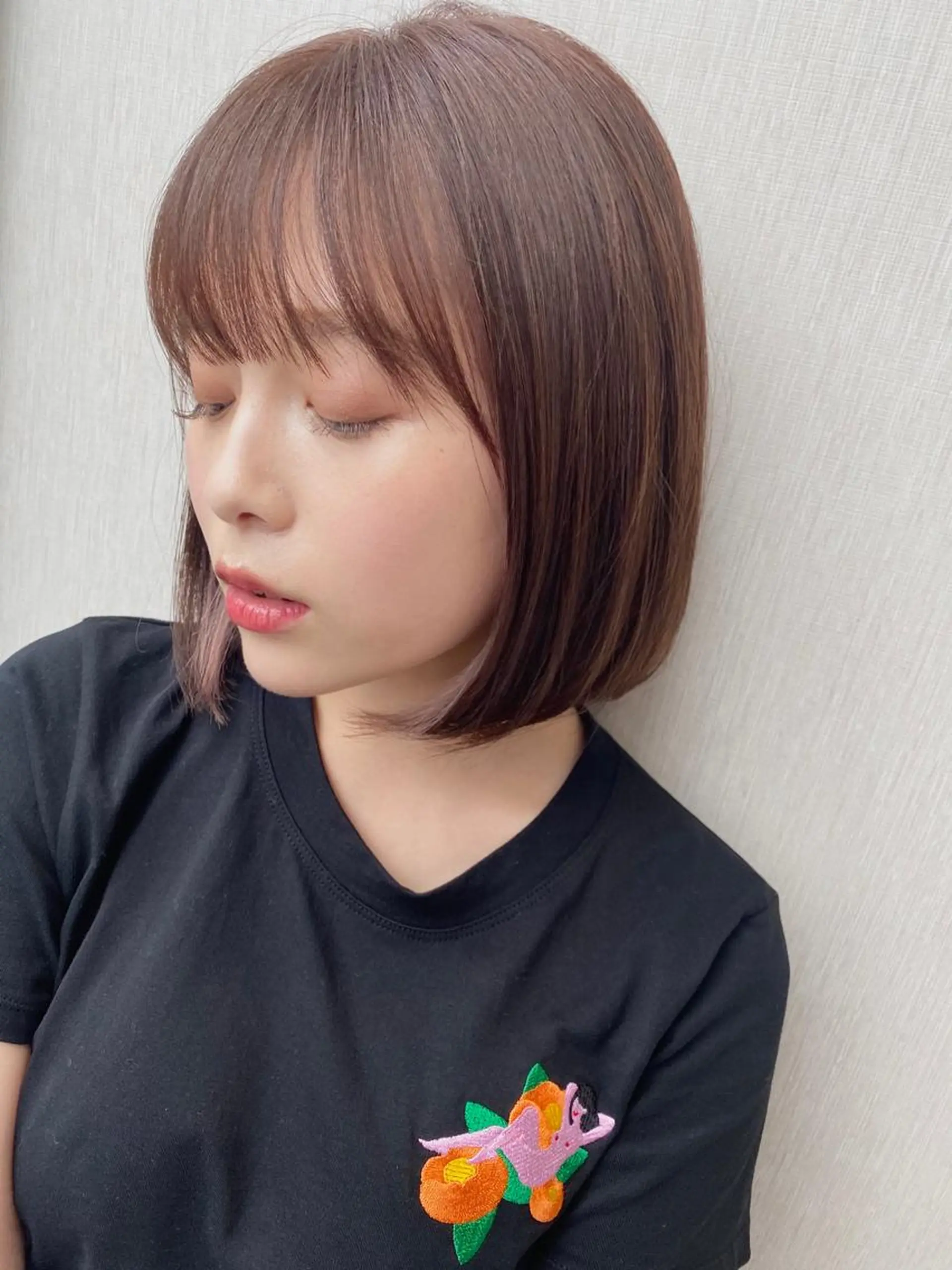 ショート パーマ 三鷹で1番ショート ボブをカットする新谷のヘアスタイル