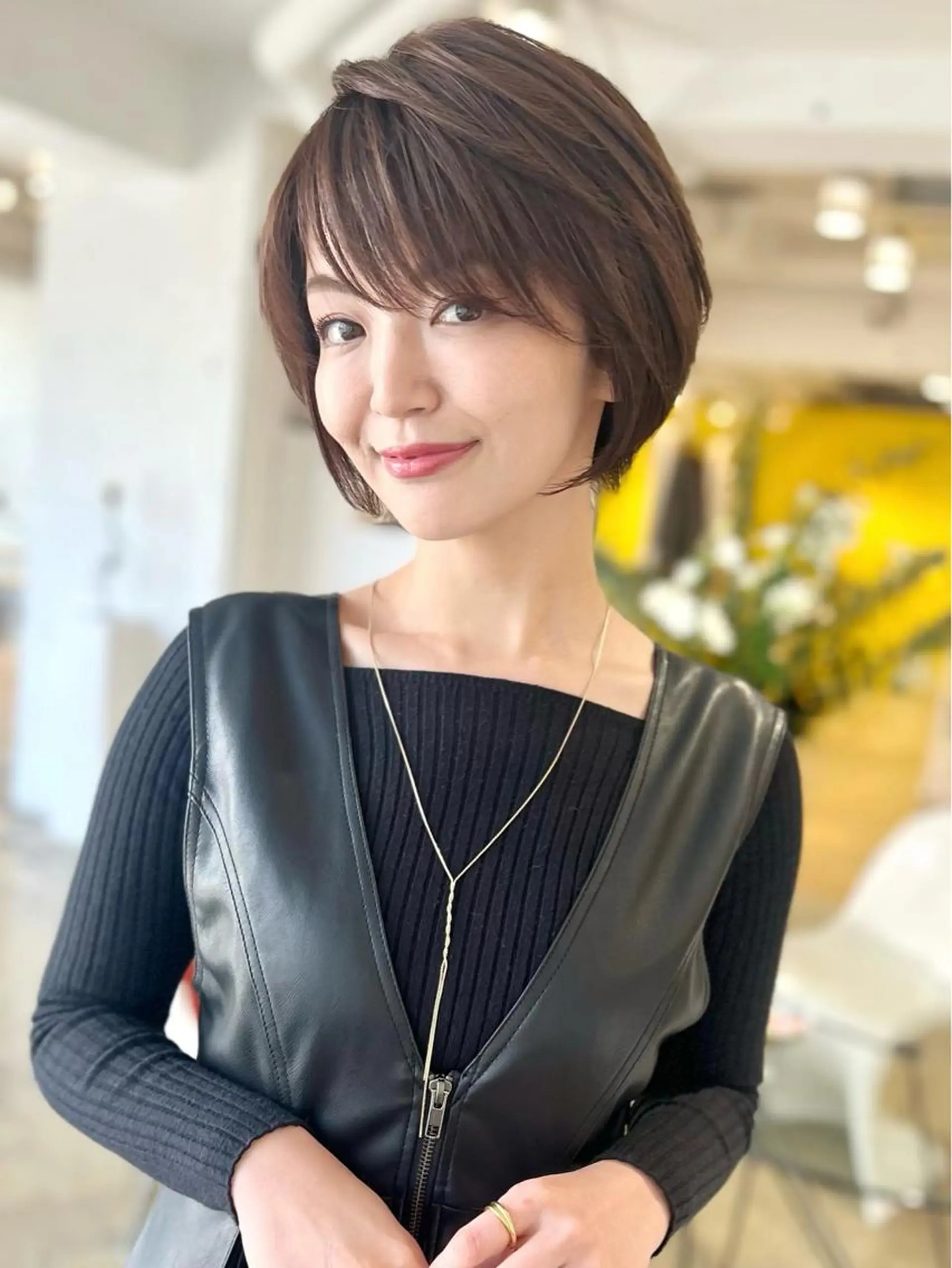 ショート ショート/ボブ/縮毛 三上達大のヘアスタイル