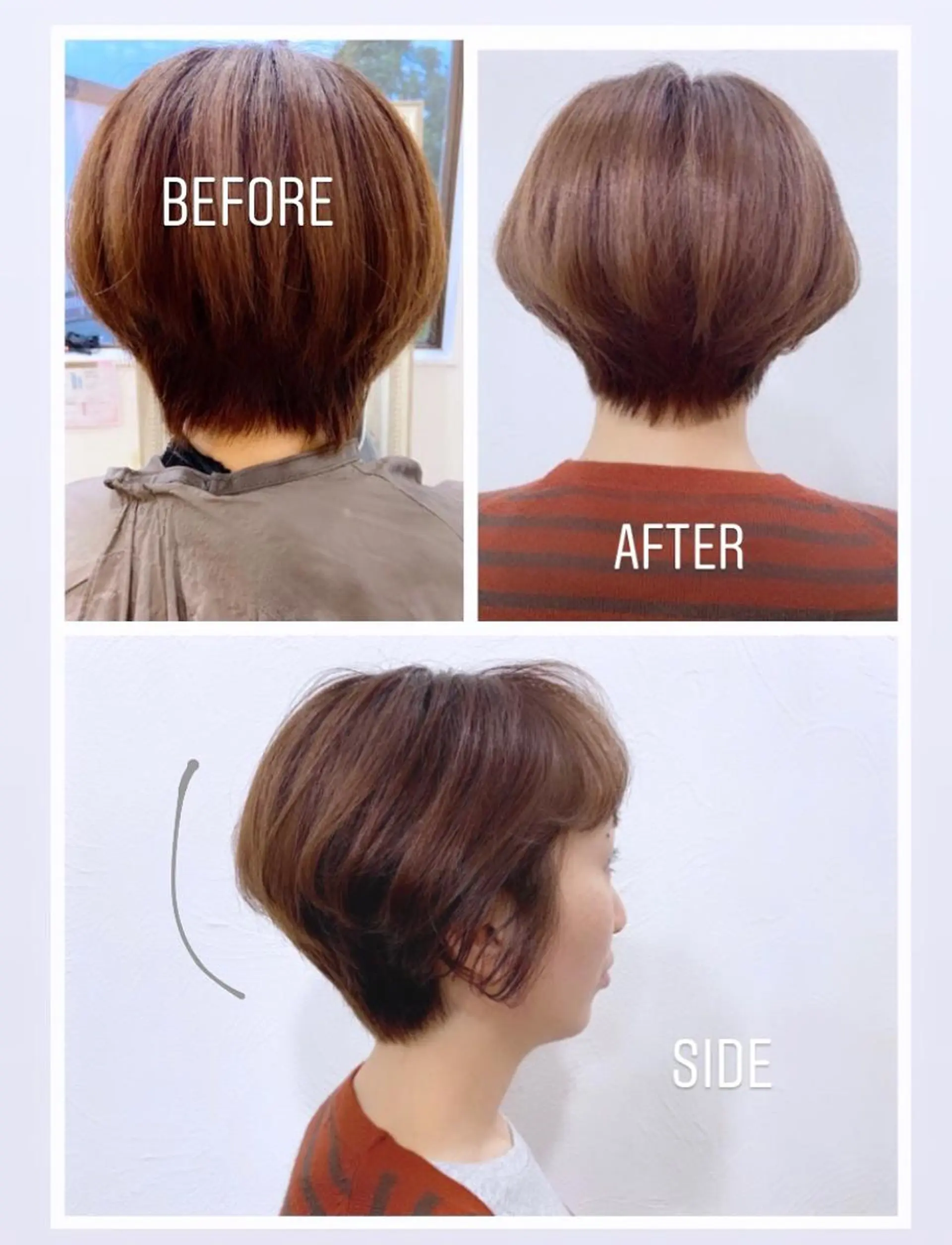 ショート ショートヘア 【今だけブリーチ 限定価格💕】すみのヘアスタイル