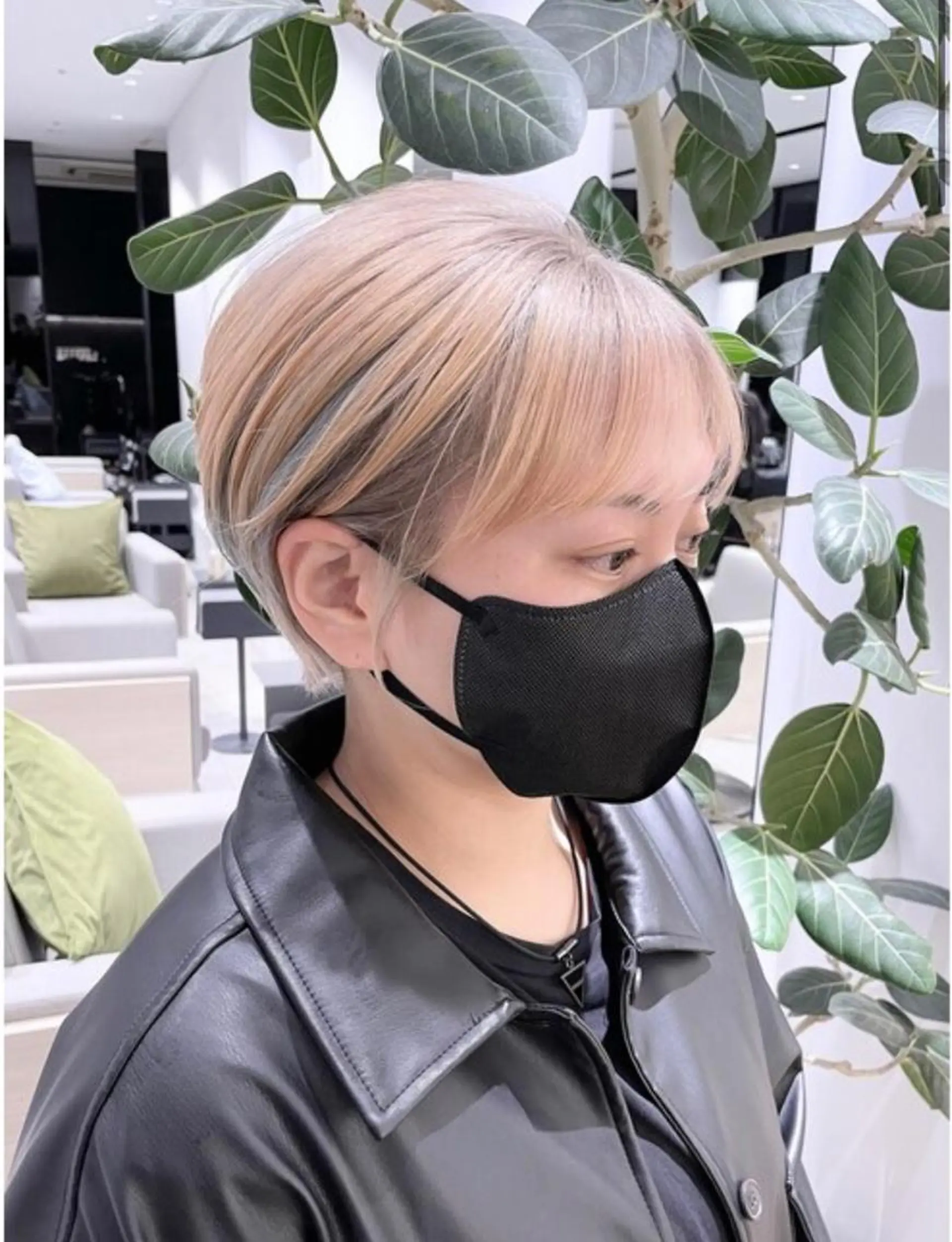 ショート カラー パーマモデル募集中 🧡‬‪田中颯士のヘアスタイル