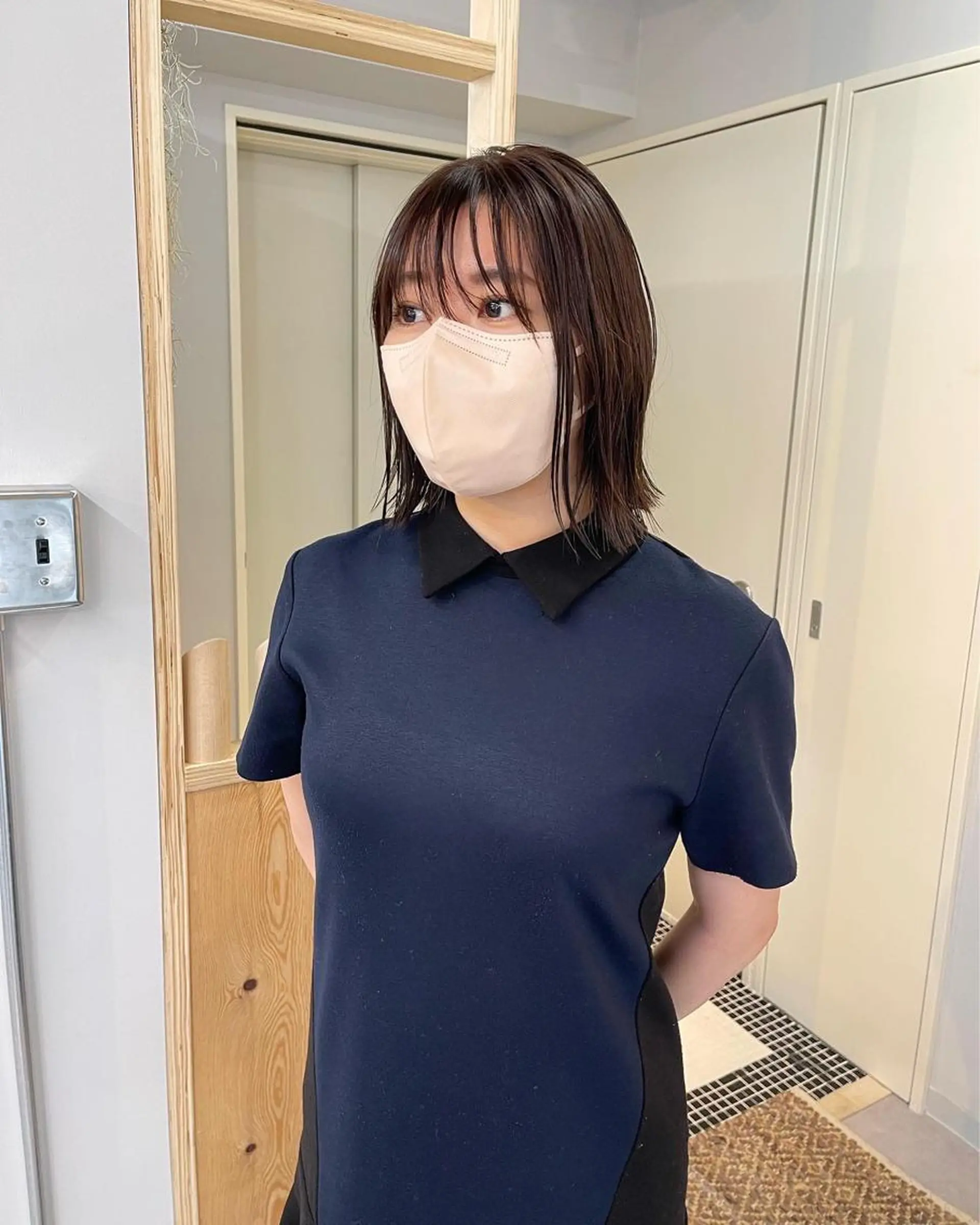 ミディアム ボブ 外ハネヘア カット トリートメント 丁寧なカウンセリング 🌿KENTA🌿のヘアスタイル