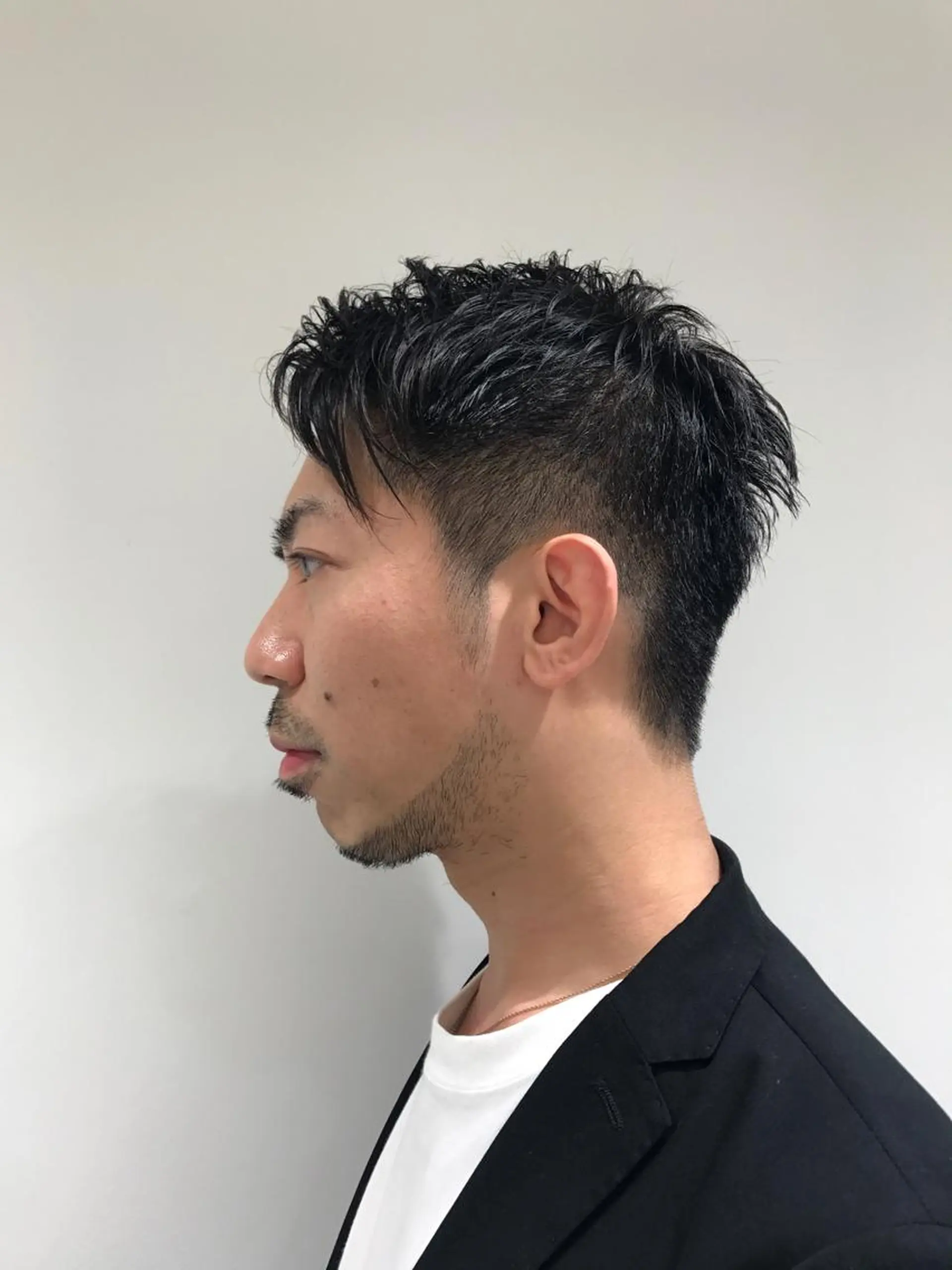 メンズ ツーブロック 刈り上げ 【暖色カラー特化】 中山由梨のヘアスタイル