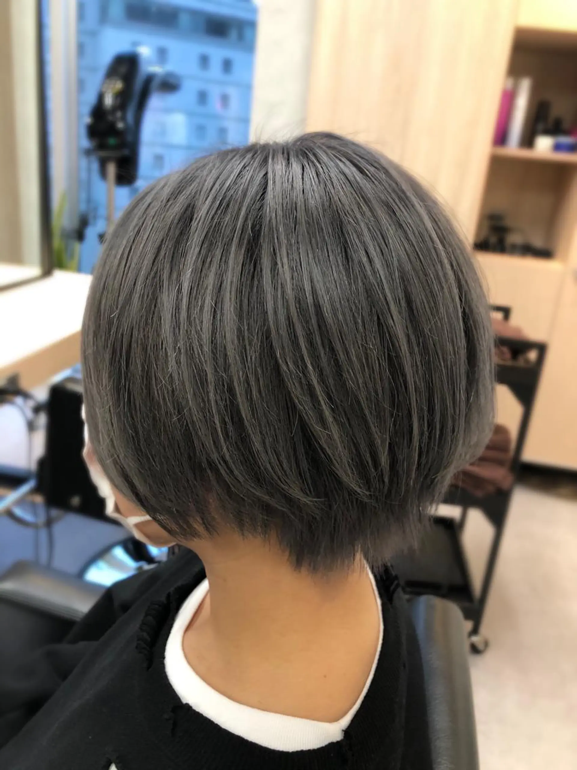 ショート カラー ヘアカラー トリートメント 🪞個室サロン/韓国 艶髪/keito🪞のヘアスタイル