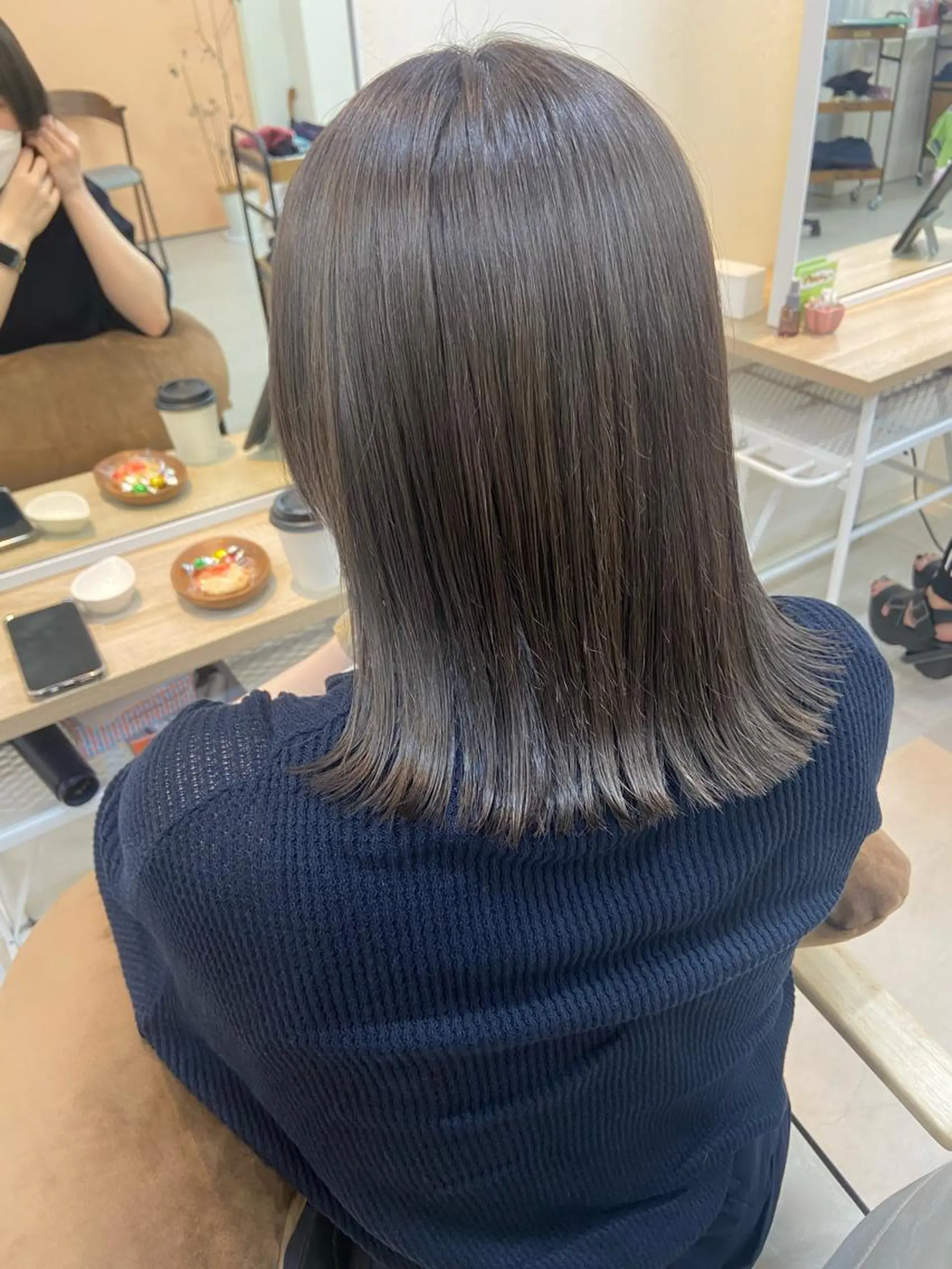 ミディアム 宮澤 泉のヘアスタイル