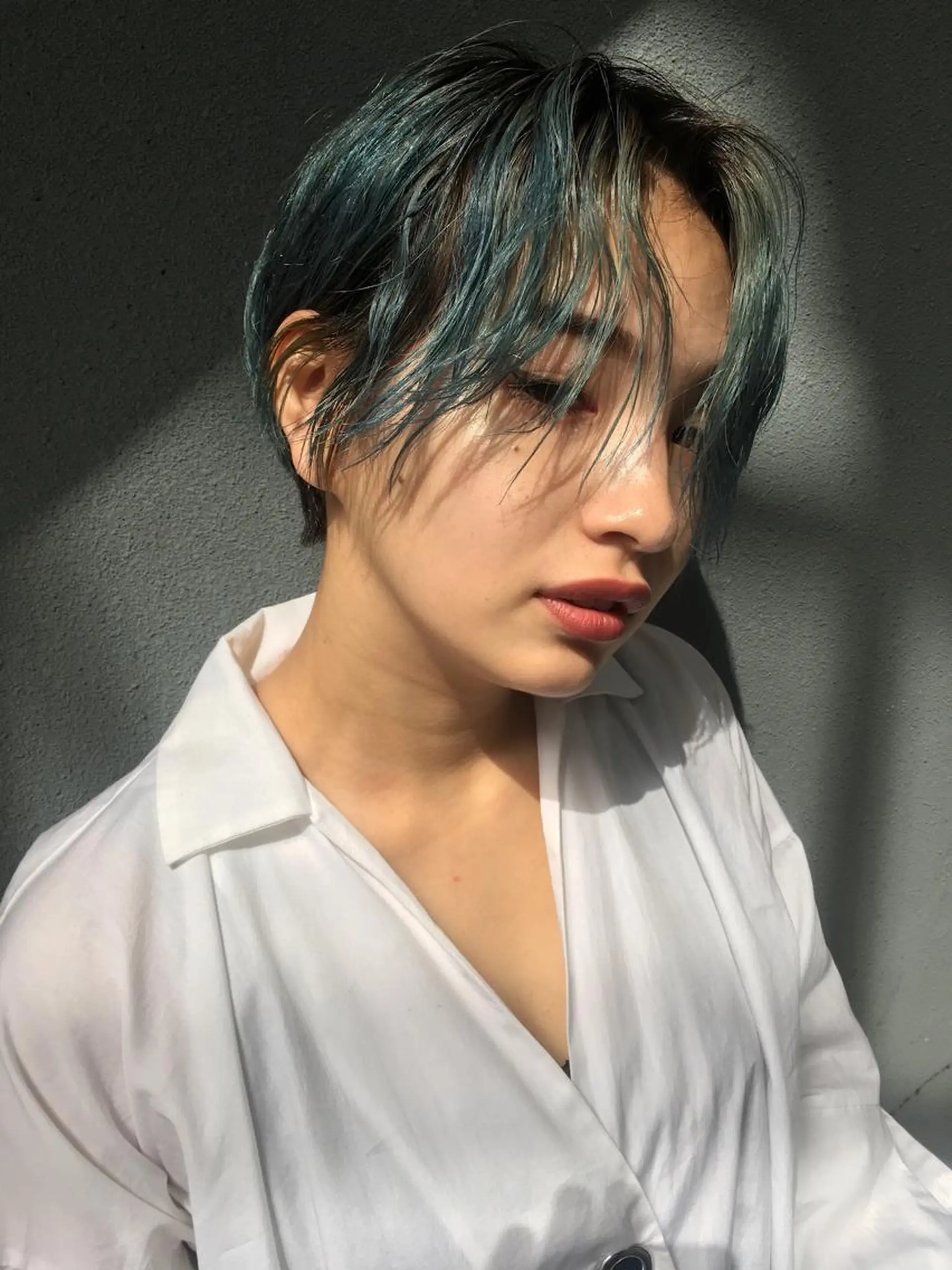 ミディアム カラー “ミニモ最高評価獲得 “代表"Kohei"のヘアスタイル