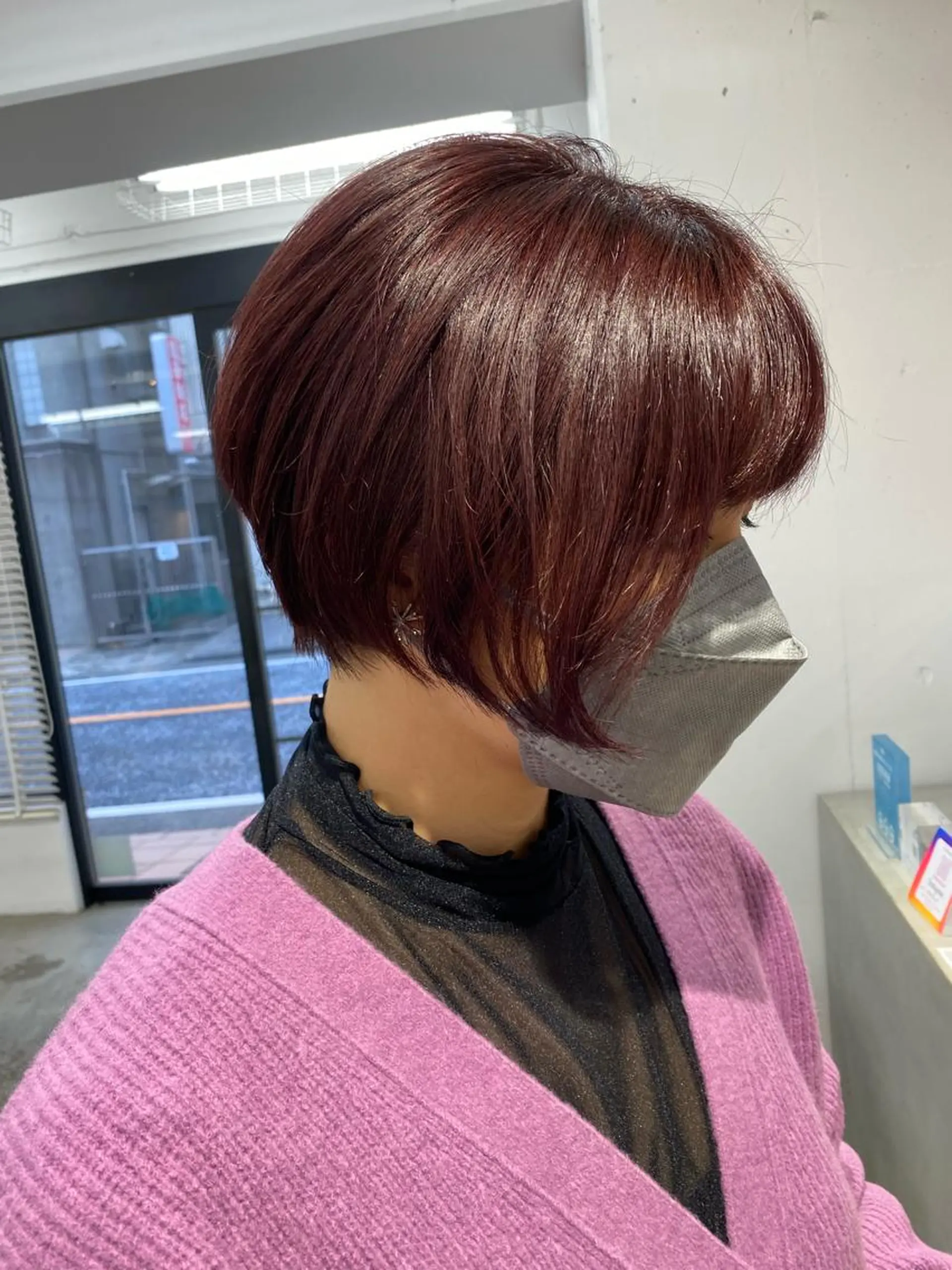 カラー 陶山 直樹のヘアスタイル