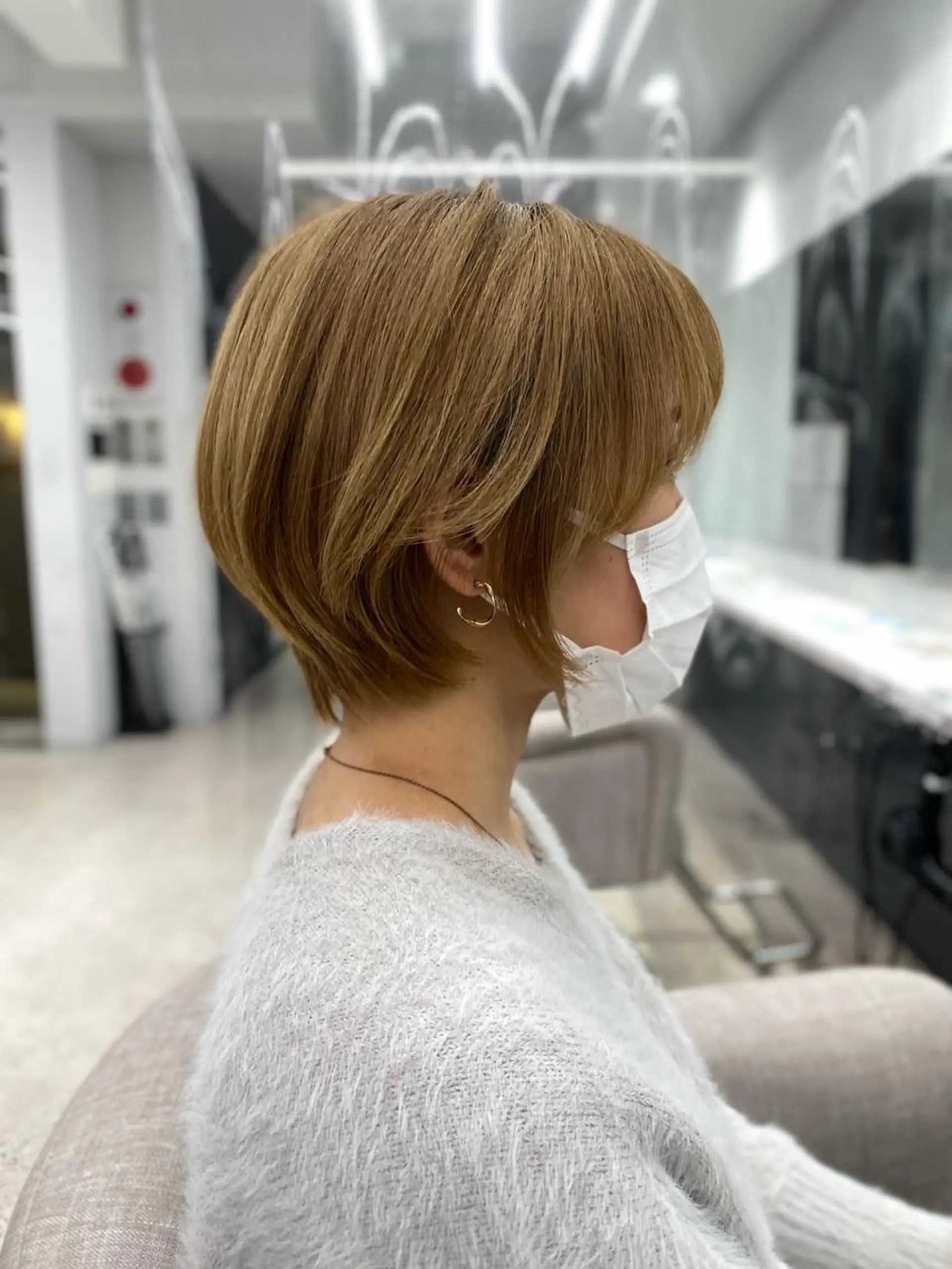 ショート カット トリートメント レイヤーカット/ 髪質改善/羽柴りくのヘアスタイル