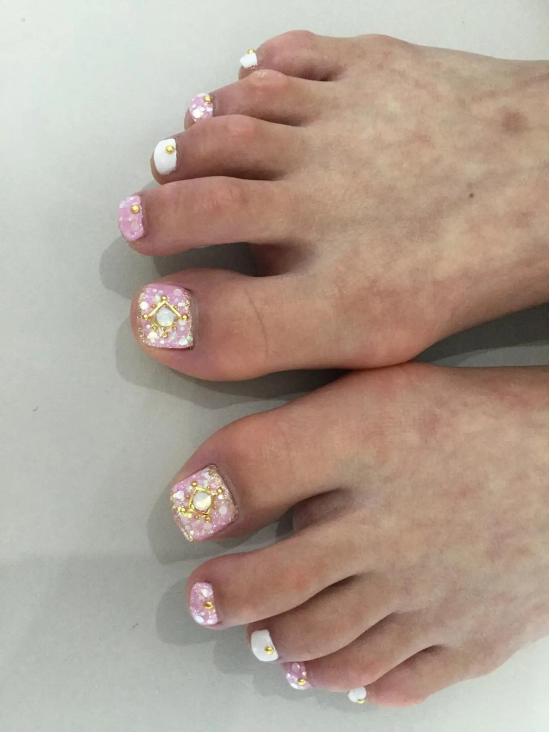 ネイル 💎🐰 saki. m 🐰💎のネイルデザイン