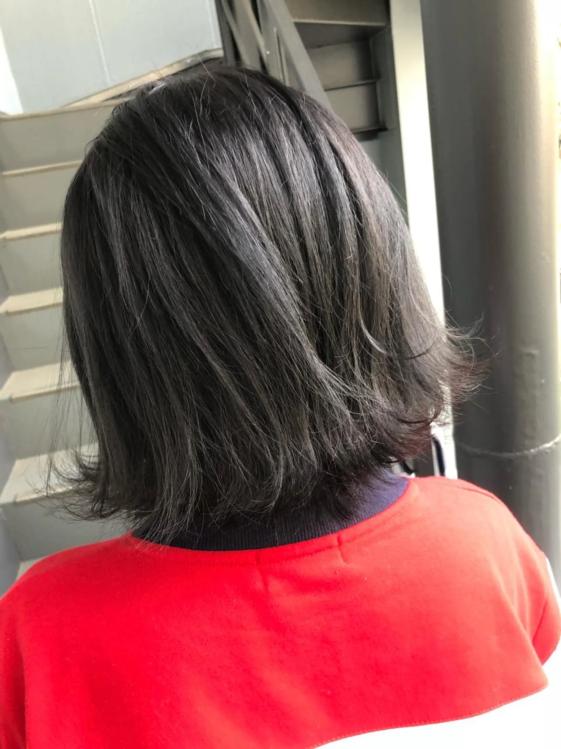 ショート カラー ダークグレー ダークグレージュ グレージュ ヘアカラー PSY(サイ)池袋 金田尚久🎨のヘアスタイル