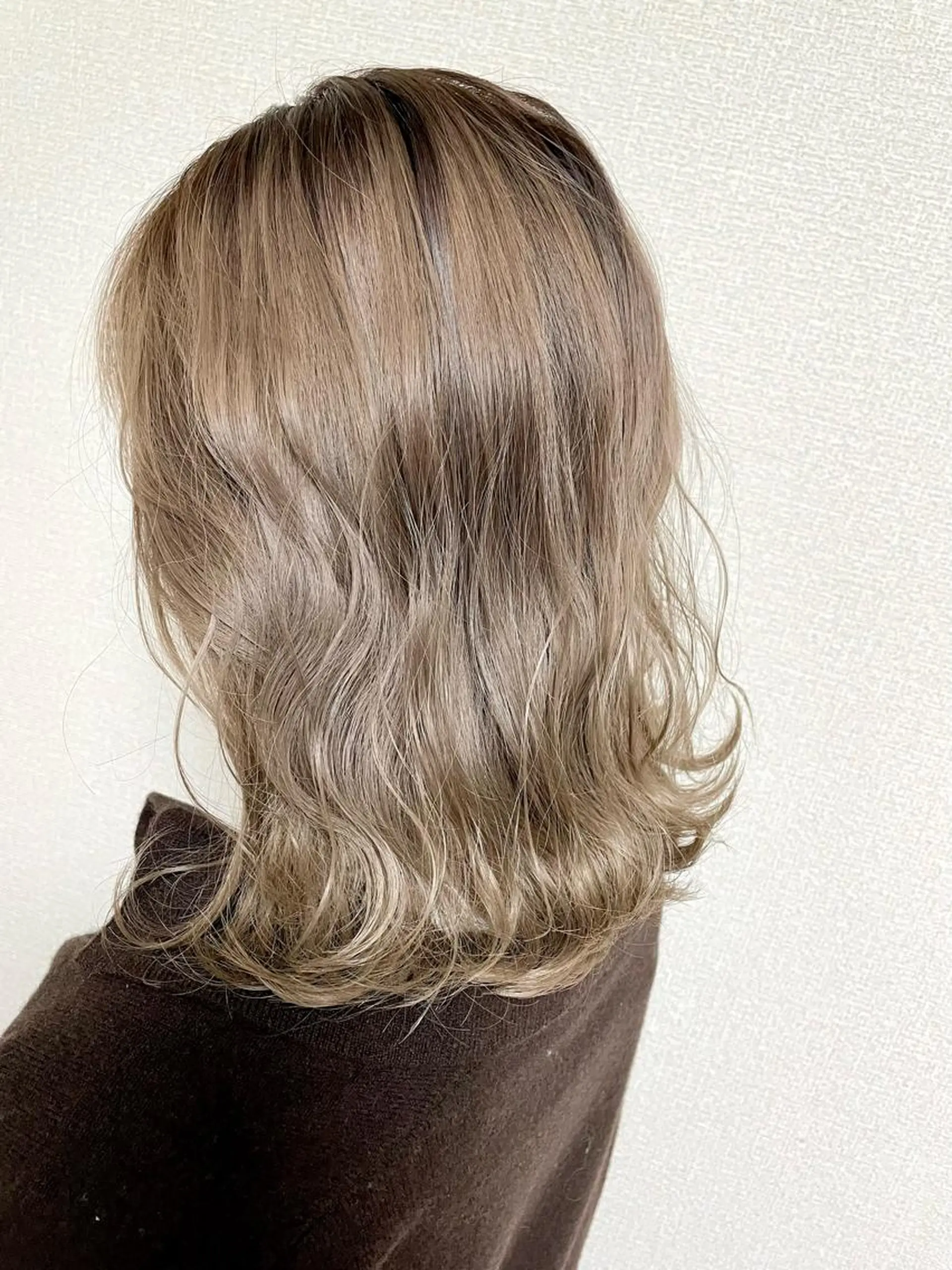ミディアム カラー ベージュカラー ブリーチ 透明感カラー ヘアカラー studio the soel /TAKAのヘアスタイル