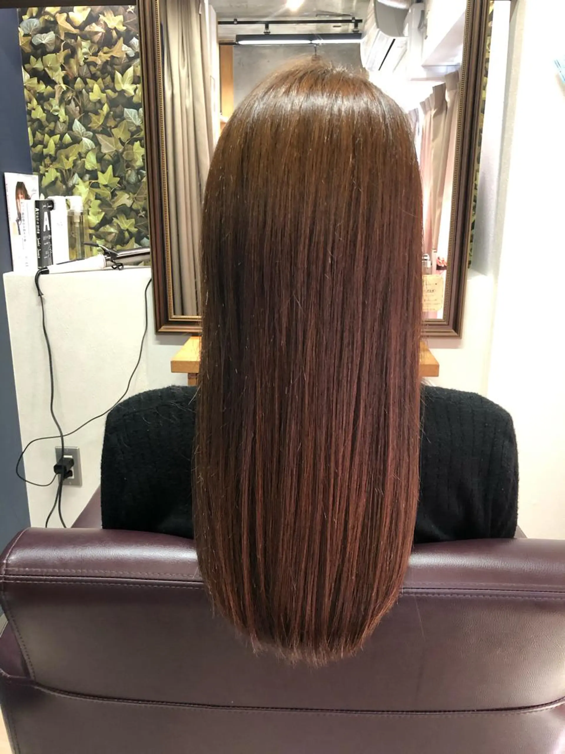 ロング カラー パーマ イルミナカラー 髪質改善 縮毛矯正 美容室tuuli 大名店所属・tuuli トゥーリのヘアスタイル