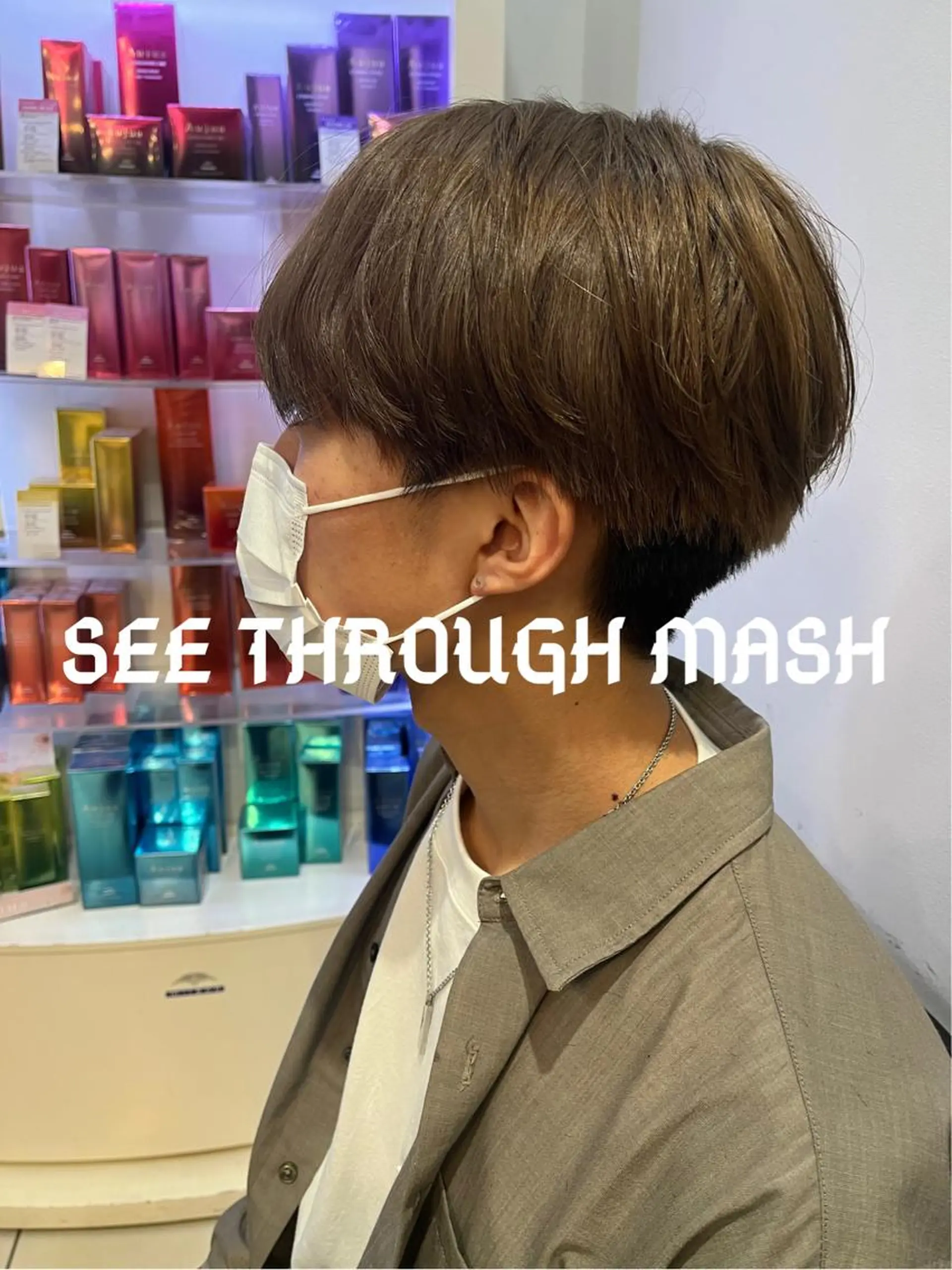 ショート メンズ カット 🥇メンズパーマ /縮毛矯正/木村神心のヘアスタイル