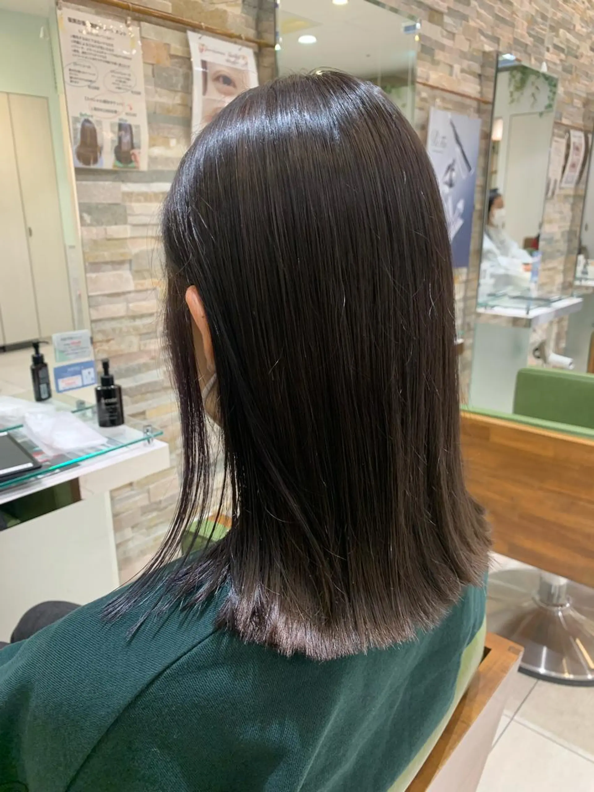 ミディアム カラー ラベンダーカラー 高橋友里亜 /フリーランスのヘアスタイル