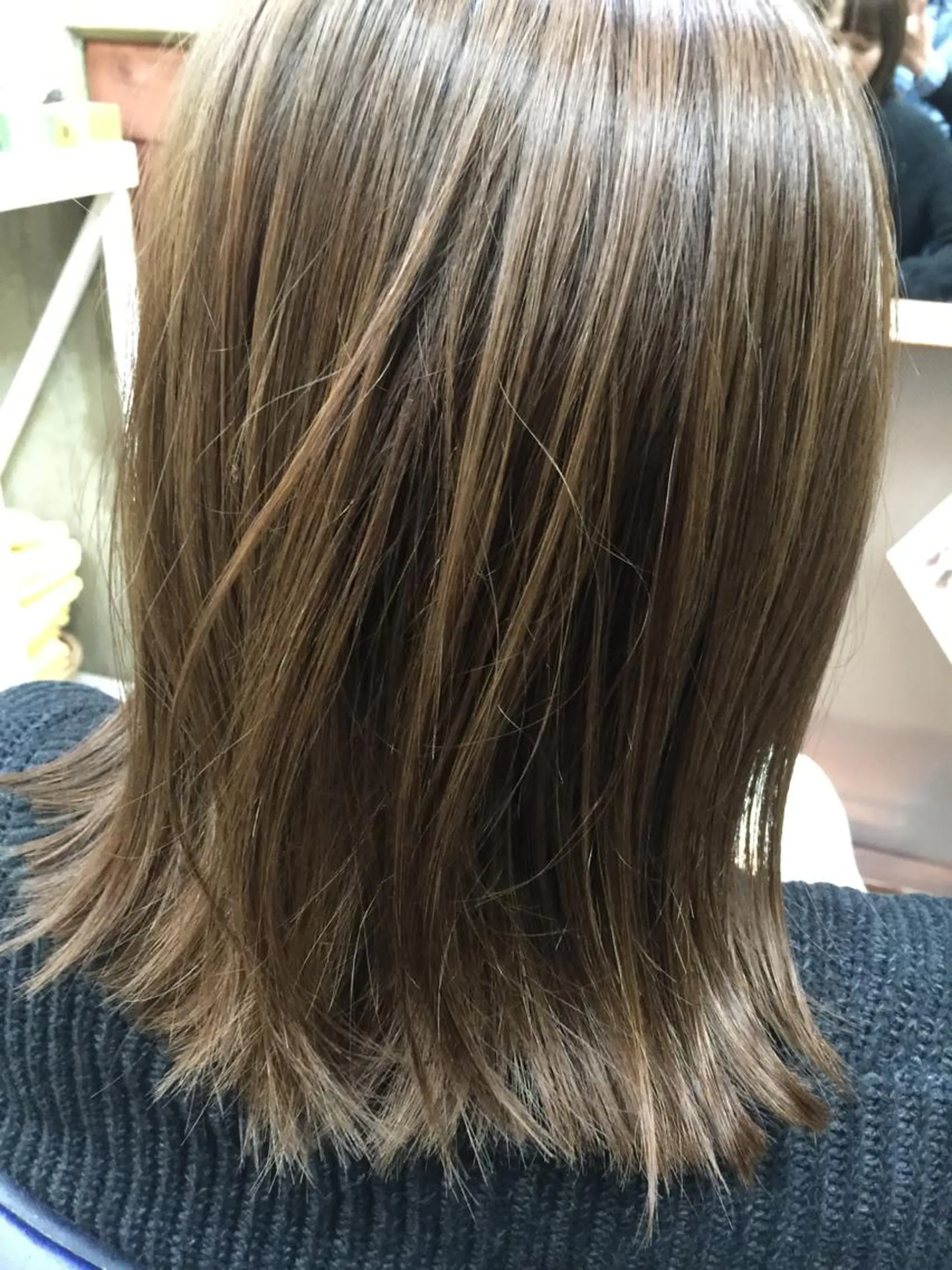 カラー ベージュカラー 中村 海のヘアスタイル
