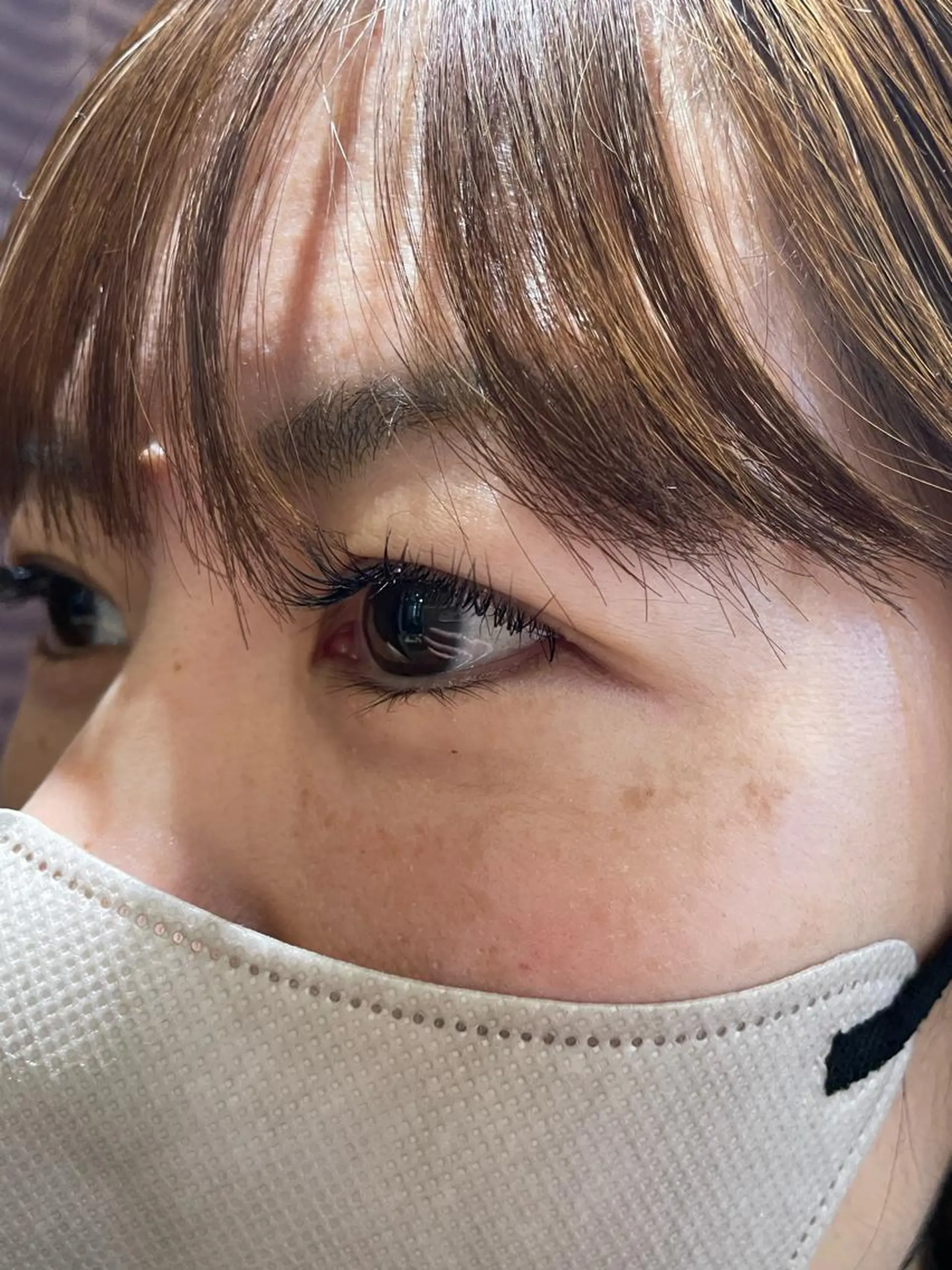 マツエク・マツパ 桑田 新菜のヘアスタイル