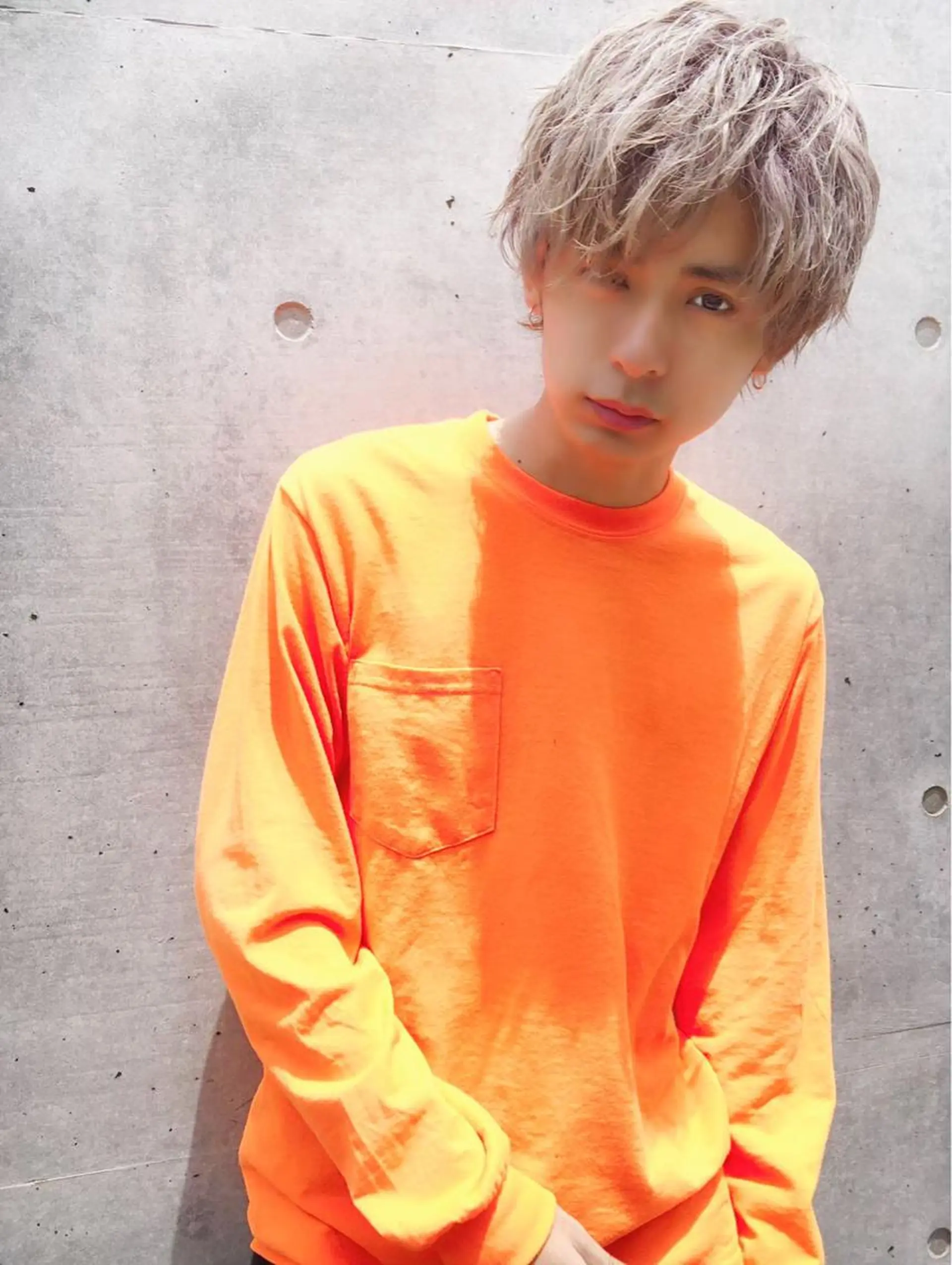 カラー メンズ 横浜メンズパーマ🔥 大野賢人のヘアスタイル